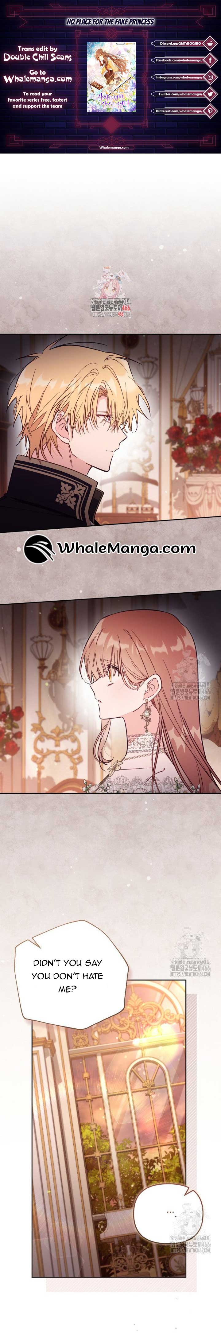 No Place for the Fake Princess Chapter 73 - Page 1