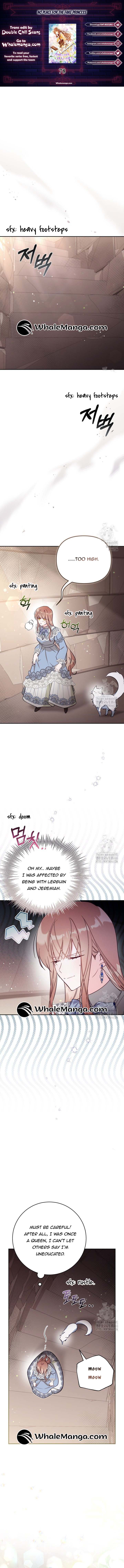 No Place for the Fake Princess Chapter 78 - Page 1