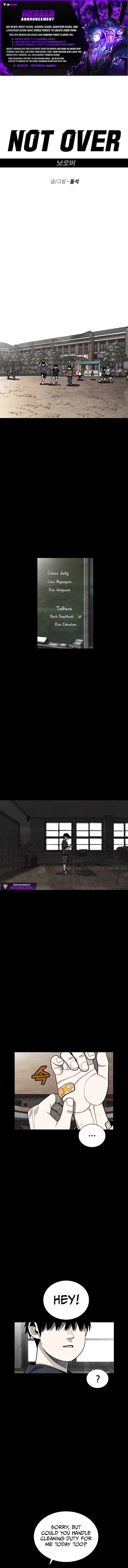 Not Over Chapter 38 - Page 1