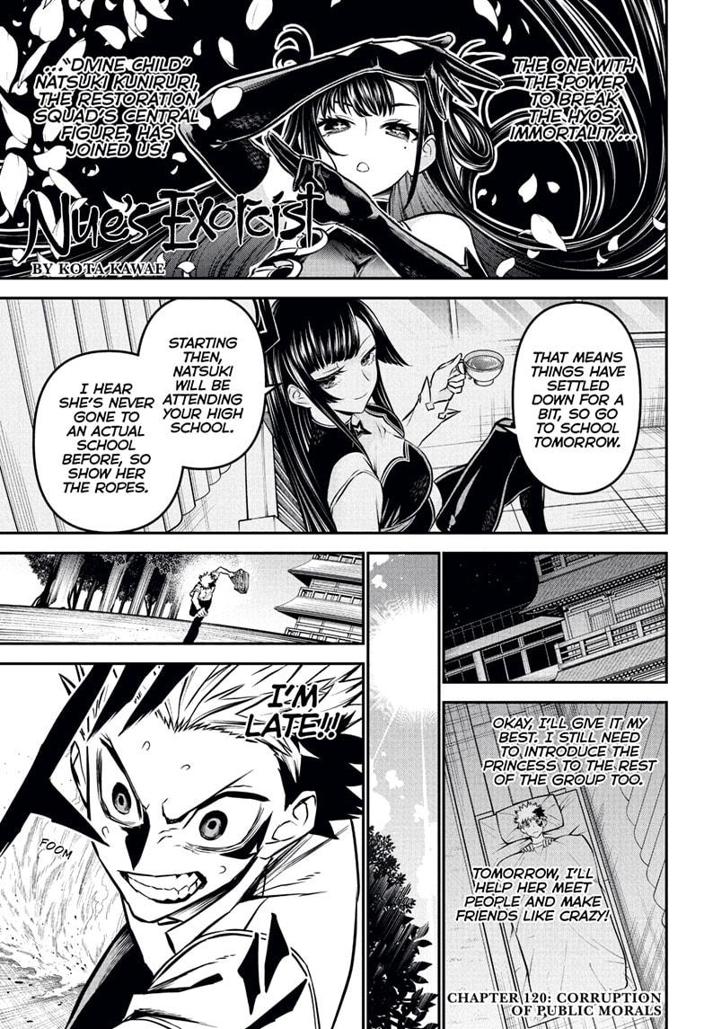 Nue’s Exorcist Chapter 120 - Page 1