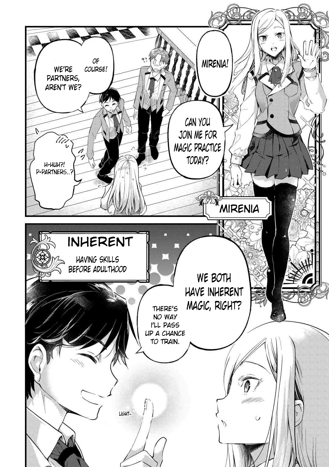 Ochikobore “1” Mahou Tsukai wa, Kyou mo Muishiki ni Cheat o Tsukau Chapter 1 - Page 11