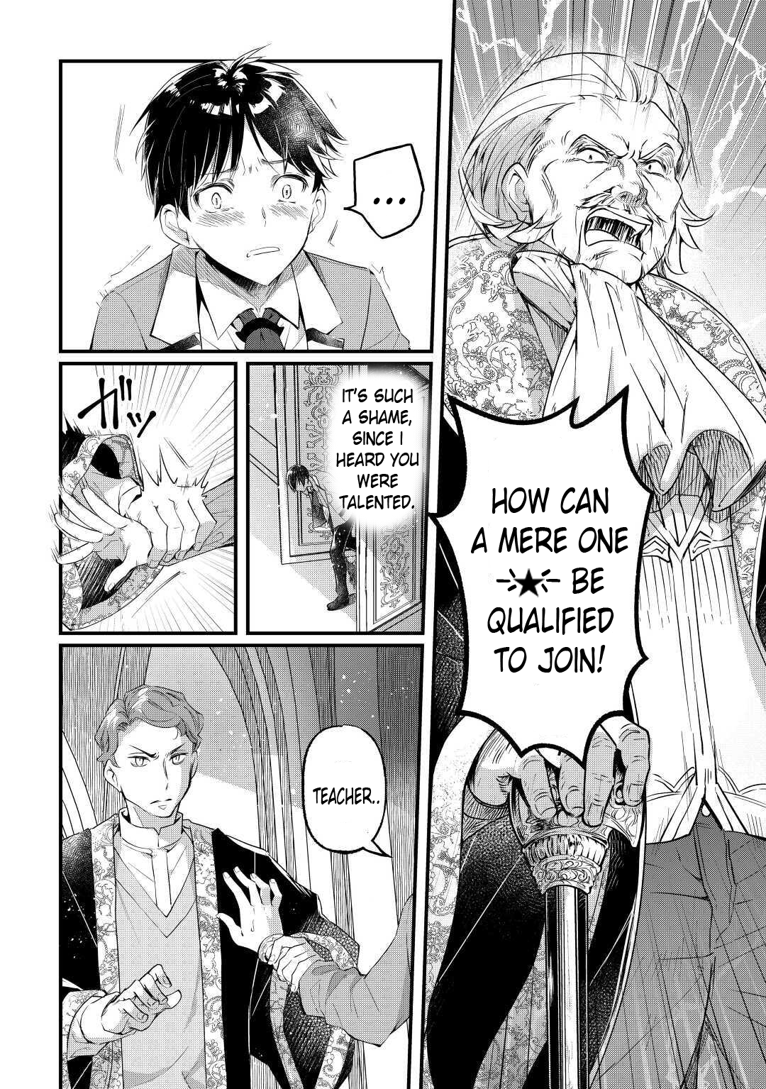 Ochikobore “1” Mahou Tsukai wa, Kyou mo Muishiki ni Cheat o Tsukau Chapter 1 - Page 17