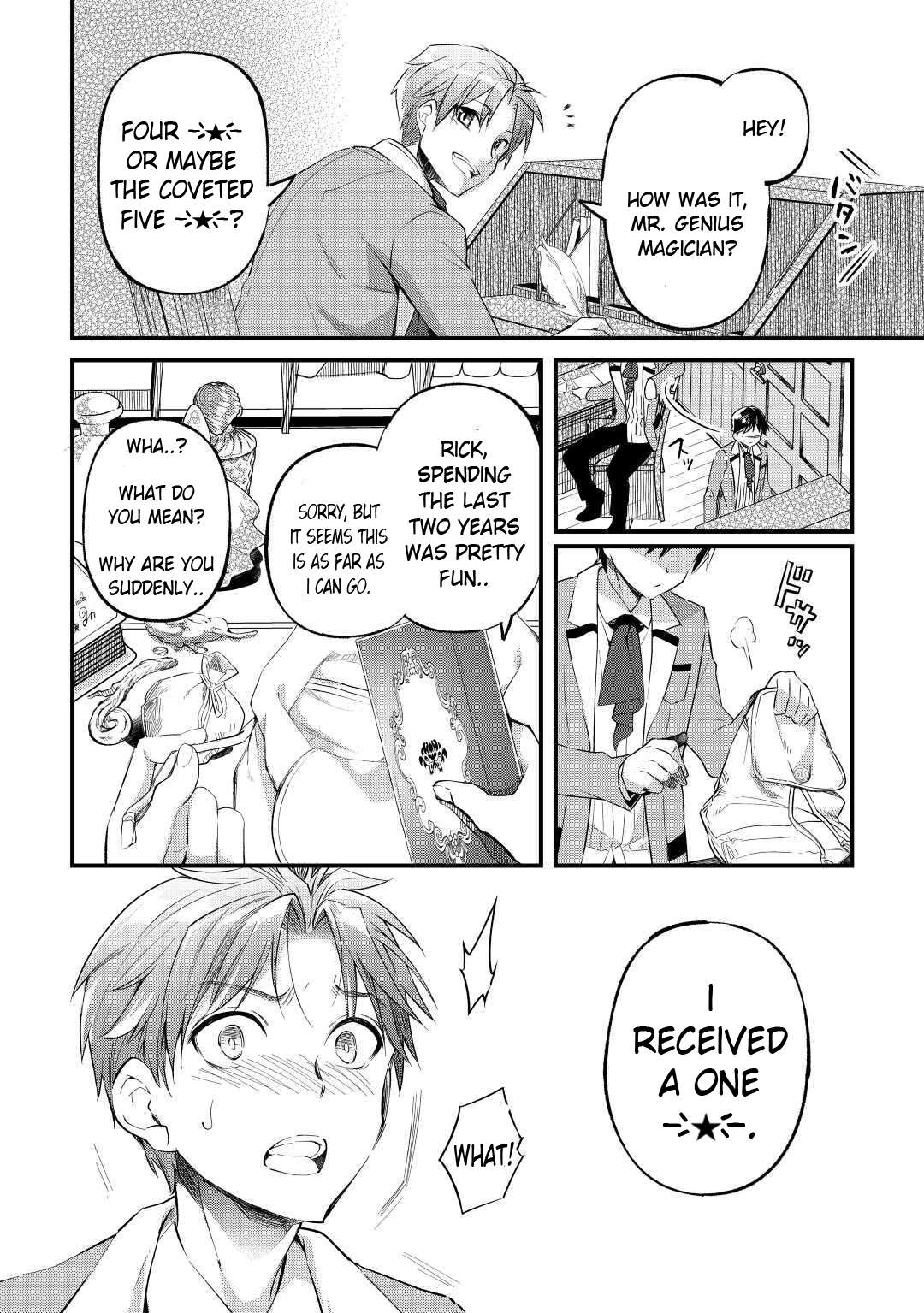 Ochikobore “1” Mahou Tsukai wa, Kyou mo Muishiki ni Cheat o Tsukau Chapter 1 - Page 19