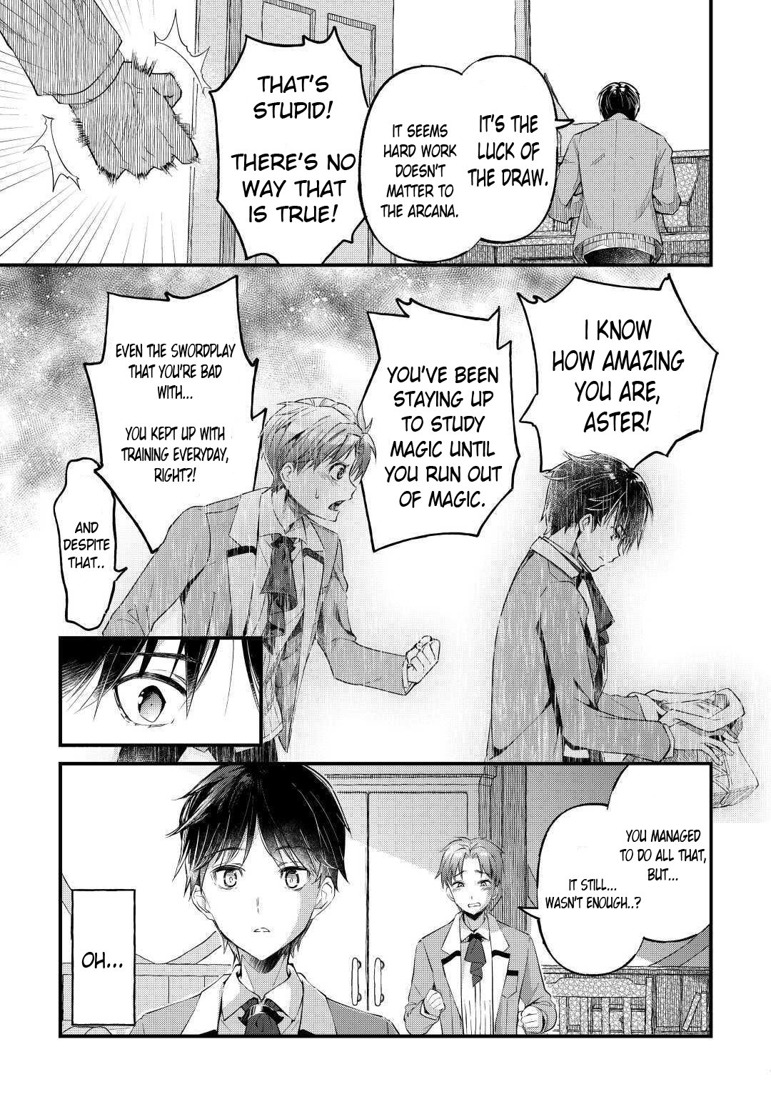 Ochikobore “1” Mahou Tsukai wa, Kyou mo Muishiki ni Cheat o Tsukau Chapter 1 - Page 20