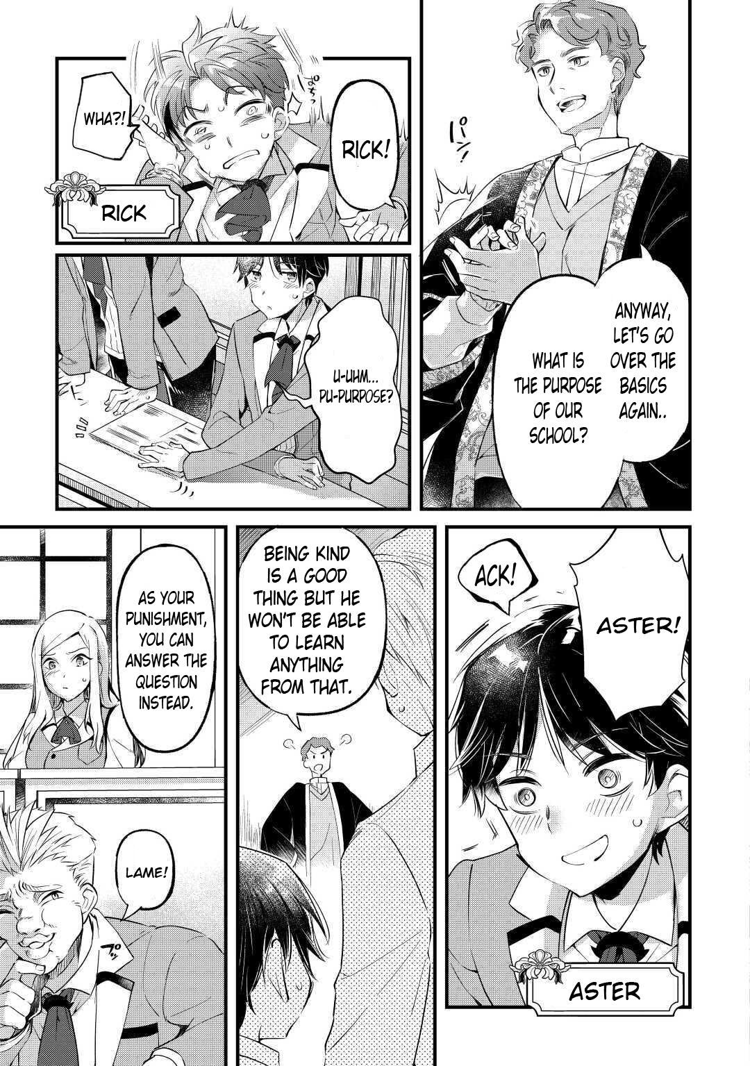Ochikobore “1” Mahou Tsukai wa, Kyou mo Muishiki ni Cheat o Tsukau Chapter 1 - Page 6