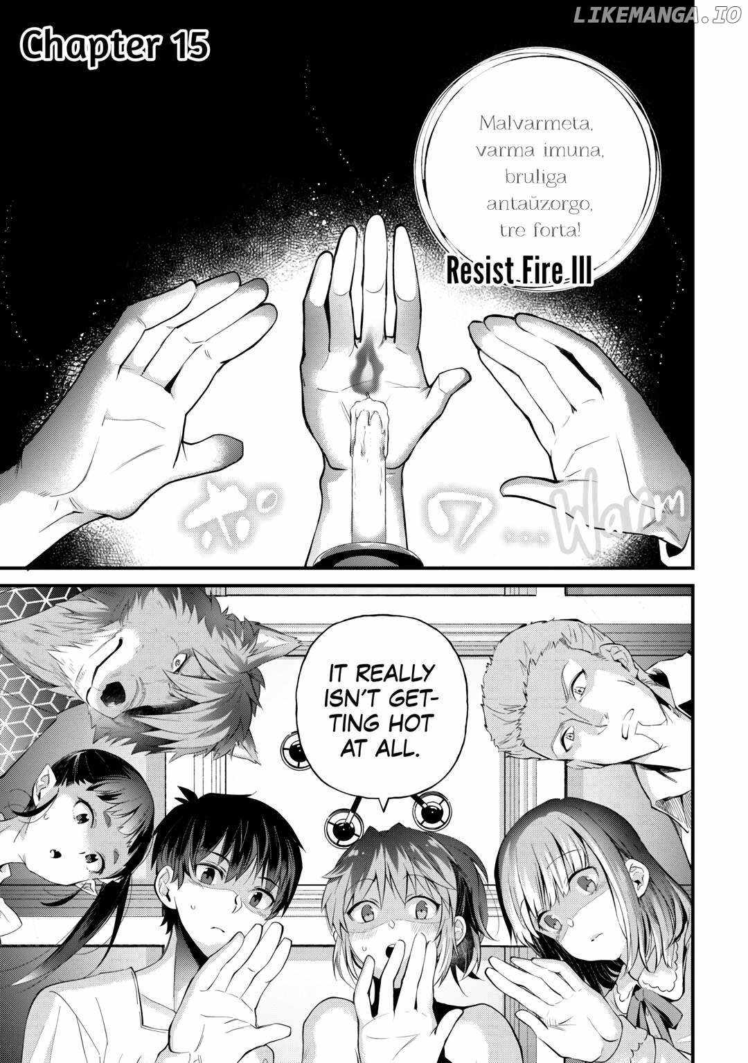 Ochikobore “1” Mahou Tsukai wa, Kyou mo Muishiki ni Cheat o Tsukau Chapter 15 - Page 1