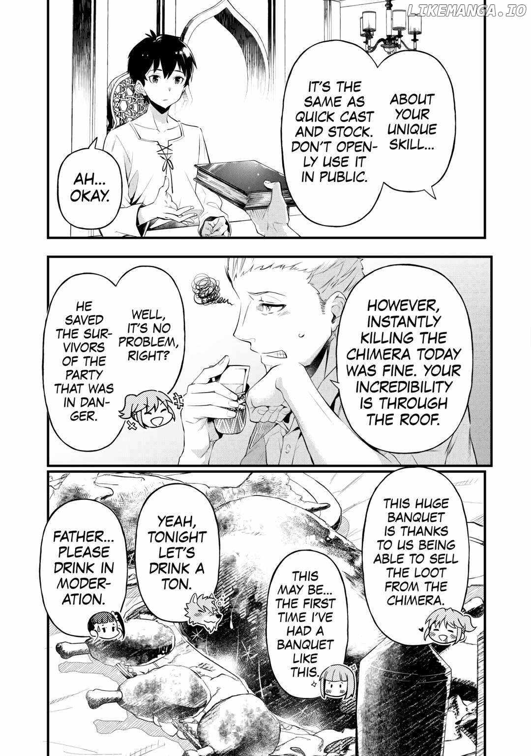 Ochikobore “1” Mahou Tsukai wa, Kyou mo Muishiki ni Cheat o Tsukau Chapter 15 - Page 3