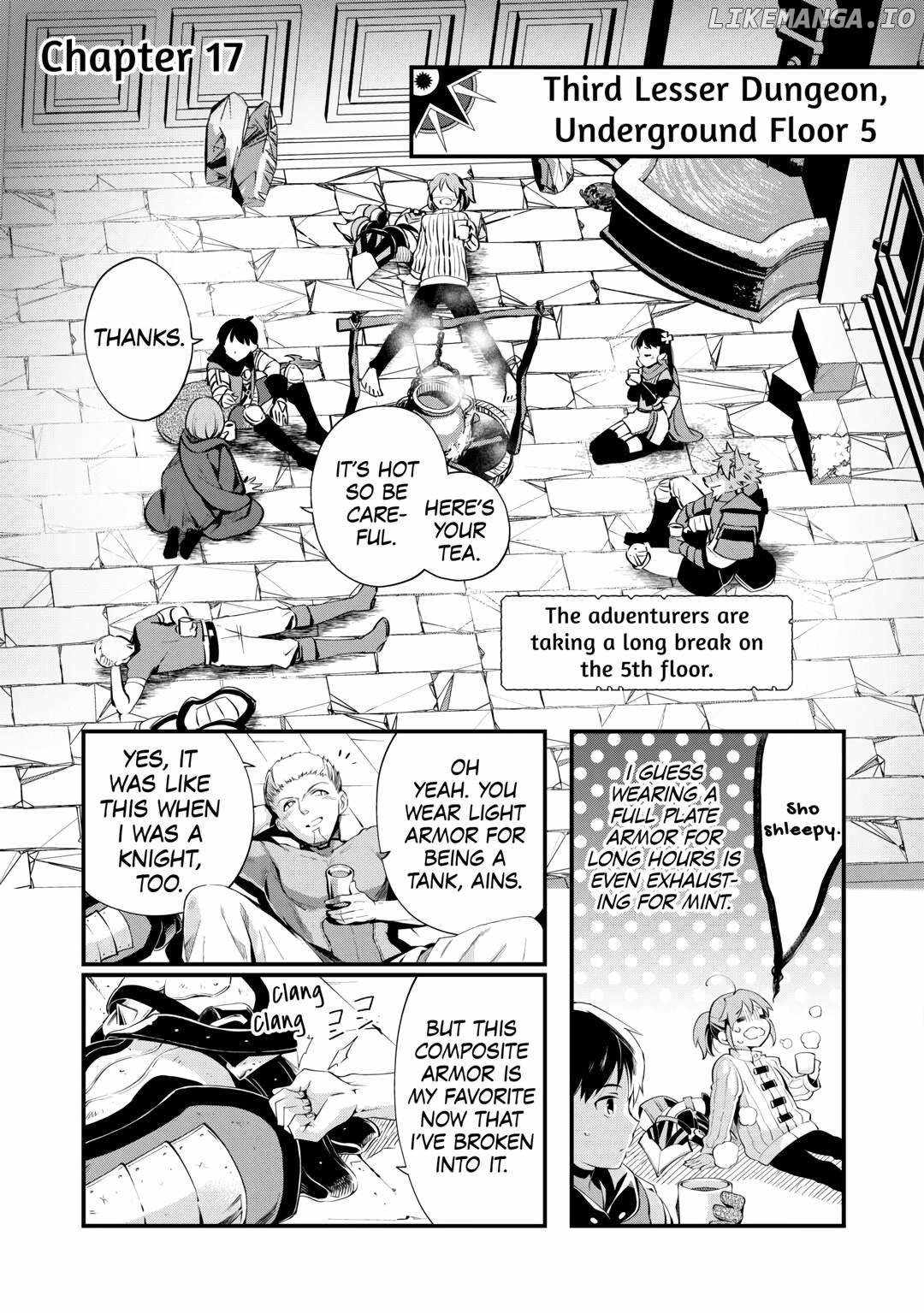 Ochikobore “1” Mahou Tsukai wa, Kyou mo Muishiki ni Cheat o Tsukau Chapter 17 - Page 1