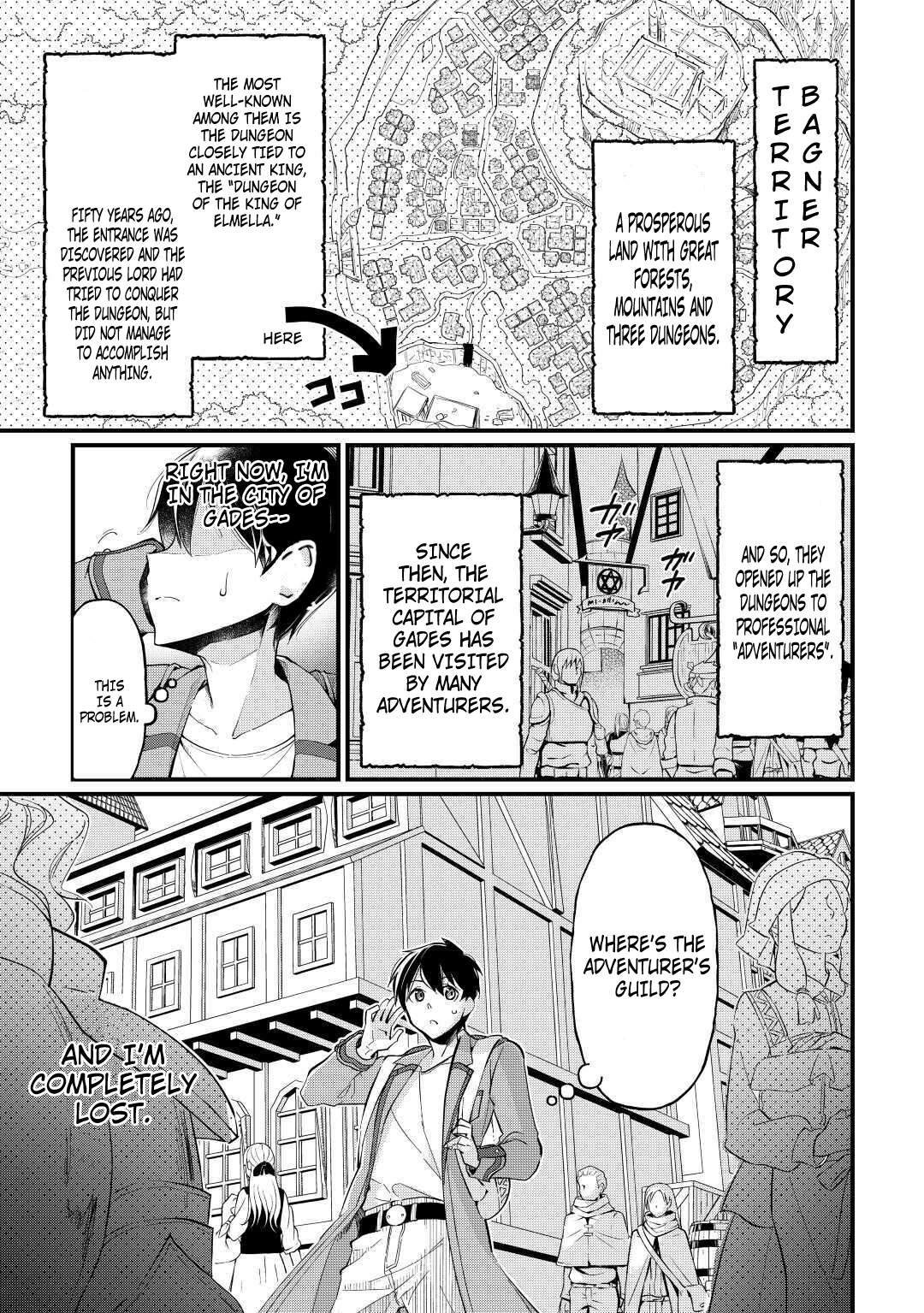 Ochikobore “1” Mahou Tsukai wa, Kyou mo Muishiki ni Cheat o Tsukau Chapter 2 - Page 2