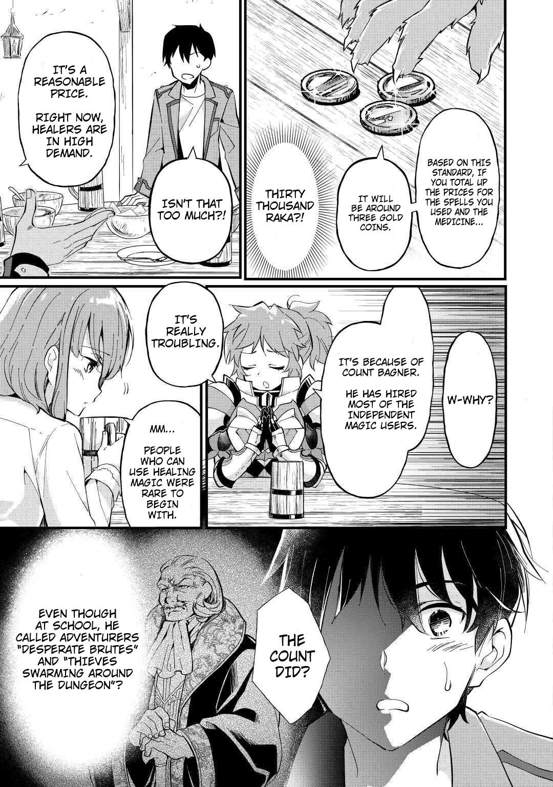 Ochikobore “1” Mahou Tsukai wa, Kyou mo Muishiki ni Cheat o Tsukau Chapter 2 - Page 20