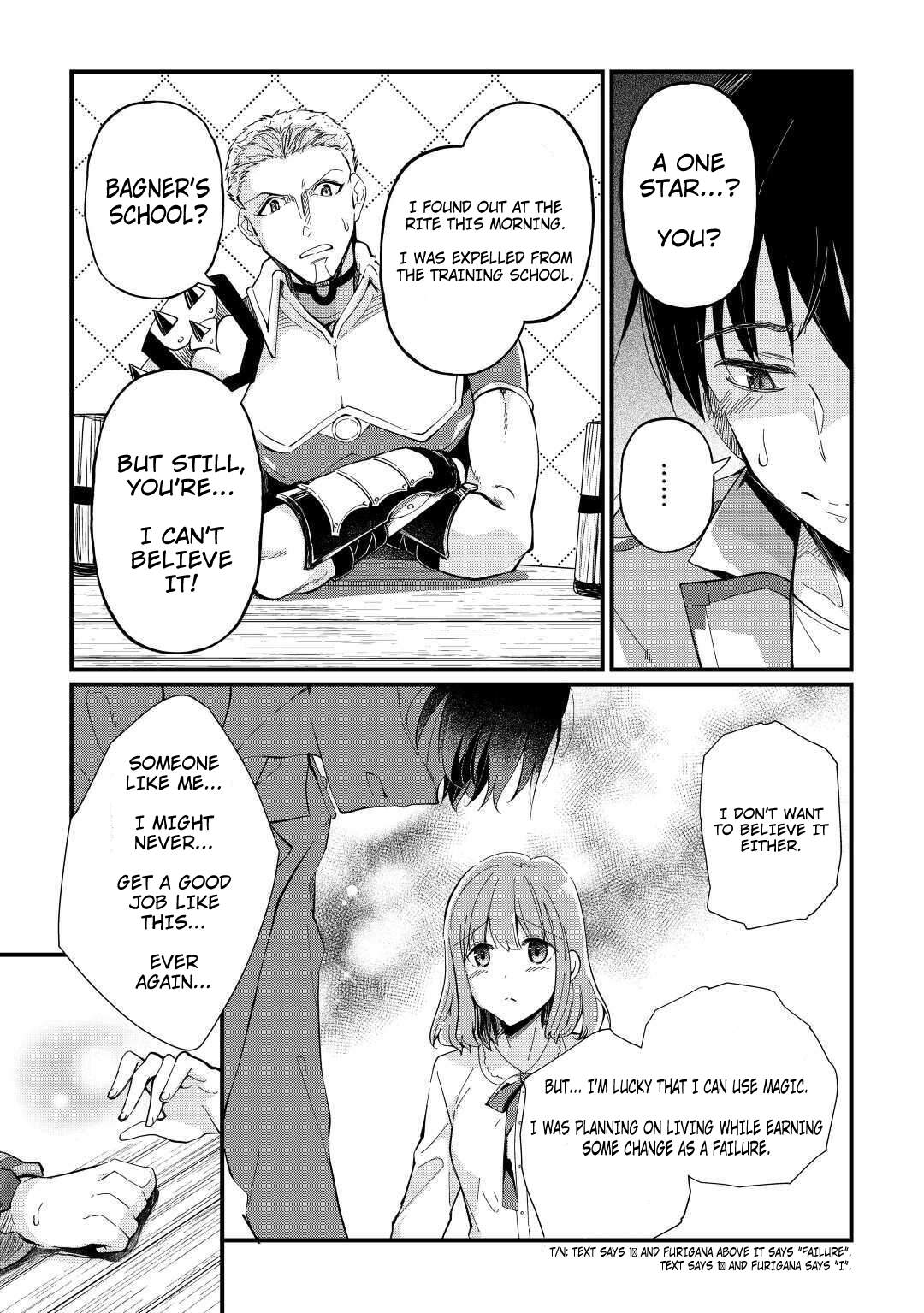 Ochikobore “1” Mahou Tsukai wa, Kyou mo Muishiki ni Cheat o Tsukau Chapter 2 - Page 22