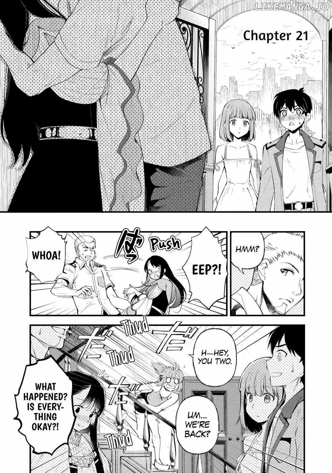 Ochikobore “1” Mahou Tsukai wa, Kyou mo Muishiki ni Cheat o Tsukau Chapter 21 - Page 1