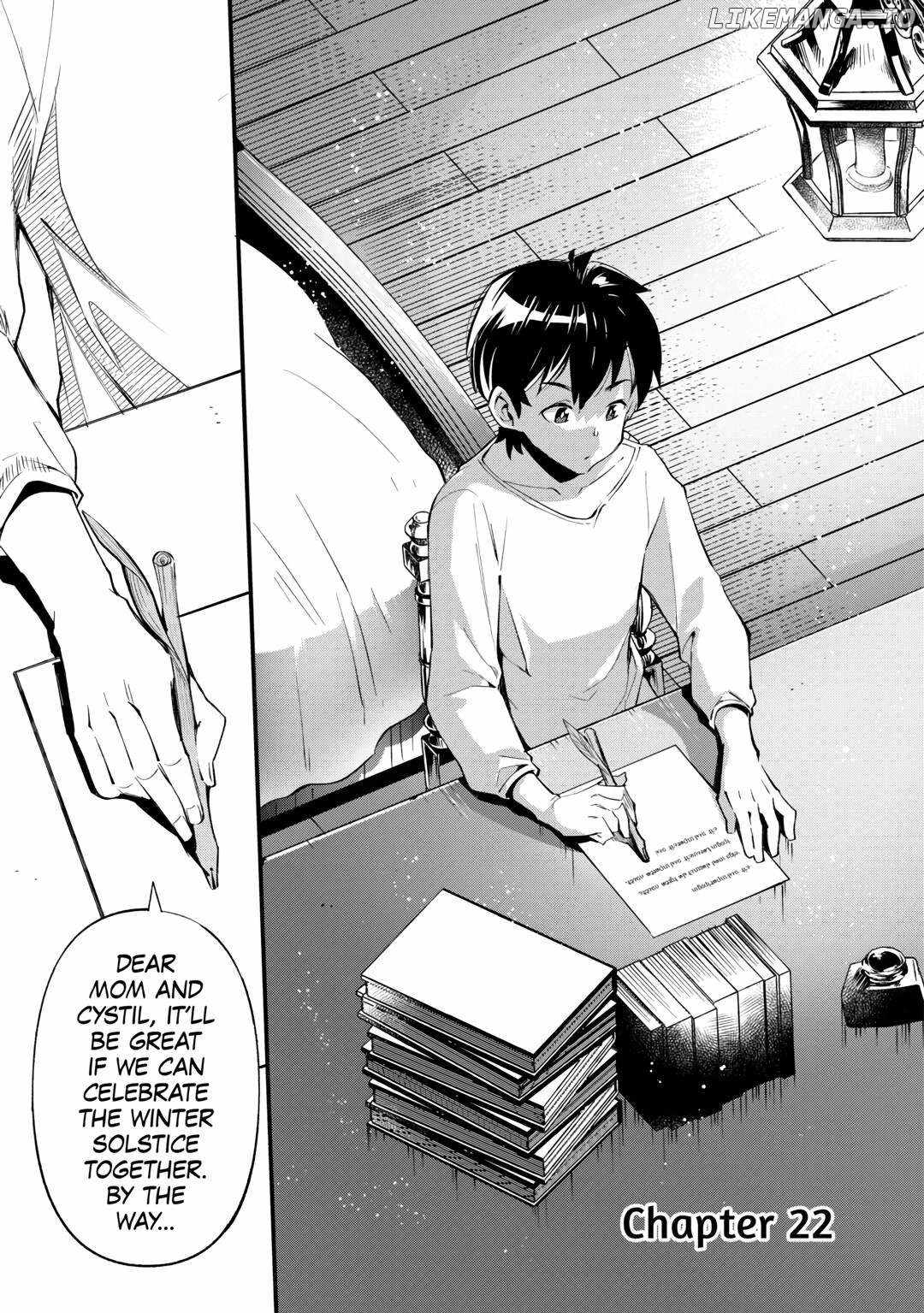 Ochikobore “1” Mahou Tsukai wa, Kyou mo Muishiki ni Cheat o Tsukau Chapter 22 - Page 1