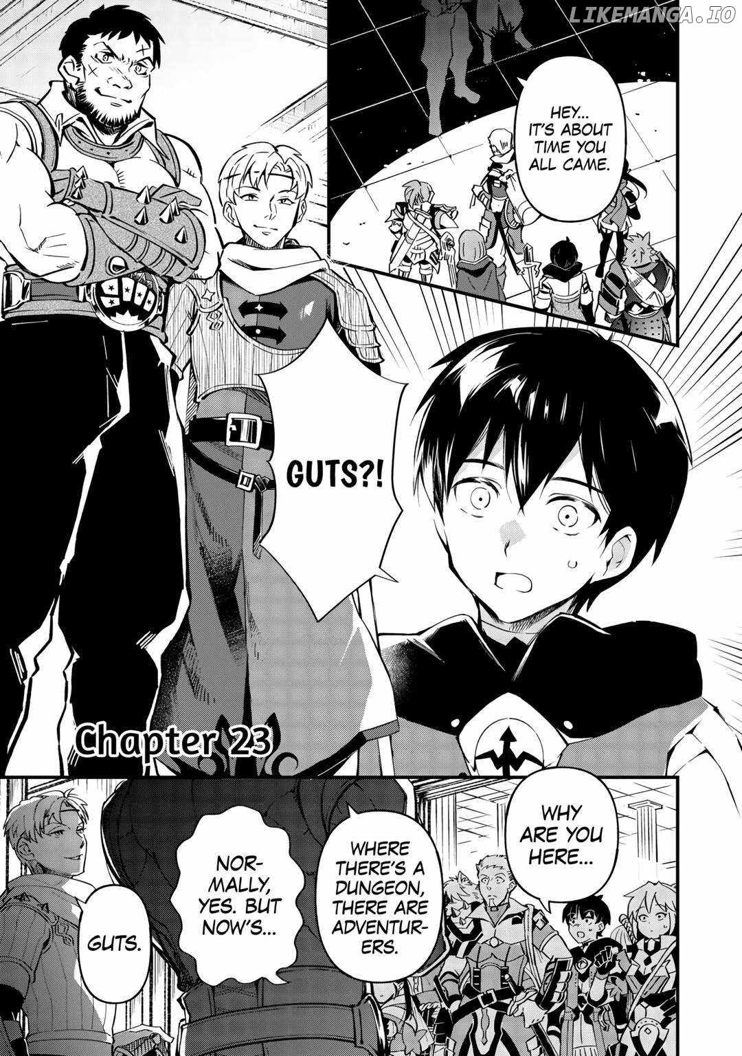 Ochikobore “1” Mahou Tsukai wa, Kyou mo Muishiki ni Cheat o Tsukau Chapter 23 - Page 1