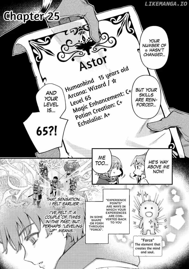 Ochikobore “1” Mahou Tsukai wa, Kyou mo Muishiki ni Cheat o Tsukau Chapter 25 - Page 1