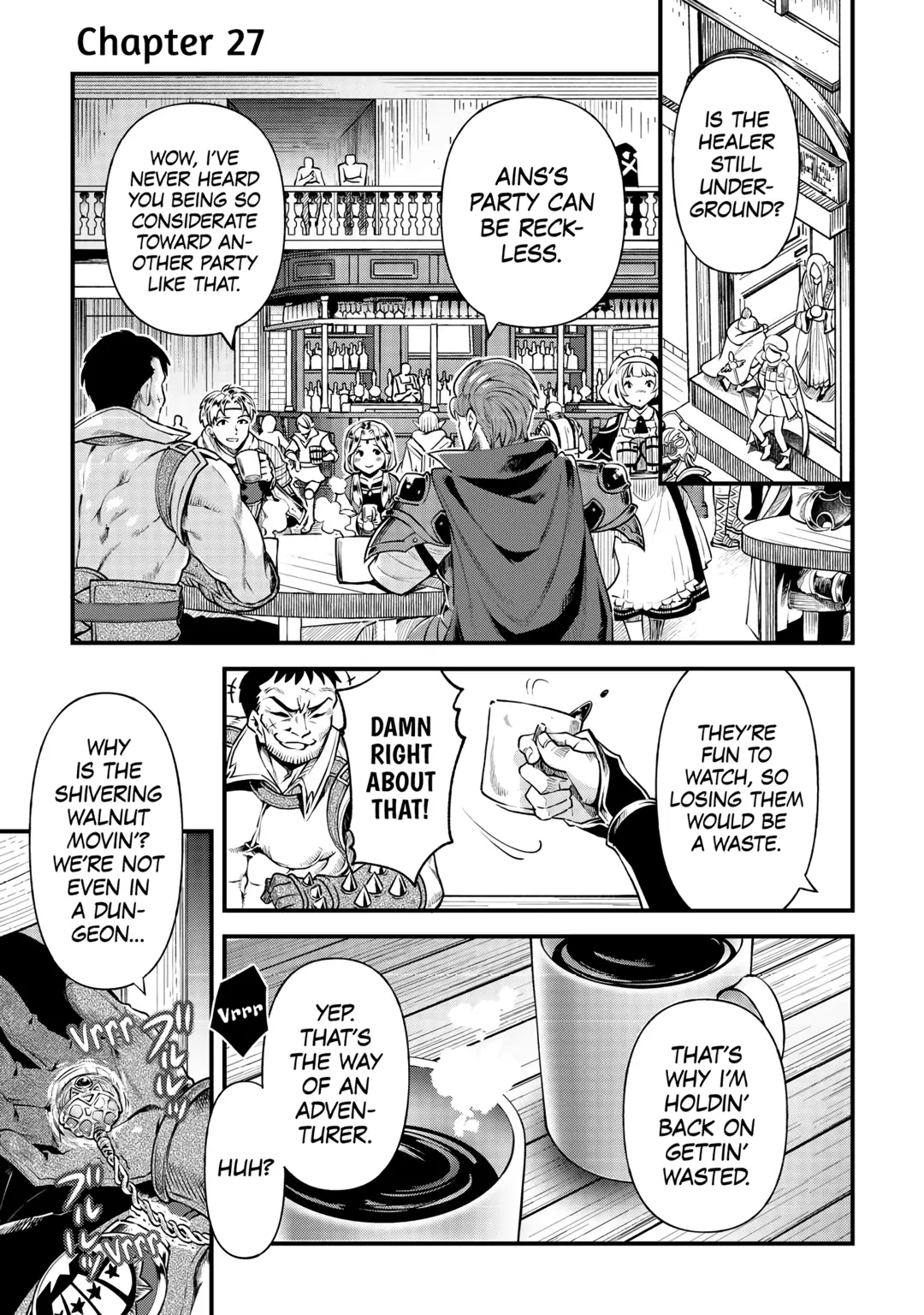 Ochikobore “1” Mahou Tsukai wa, Kyou mo Muishiki ni Cheat o Tsukau Chapter 27 - Page 1