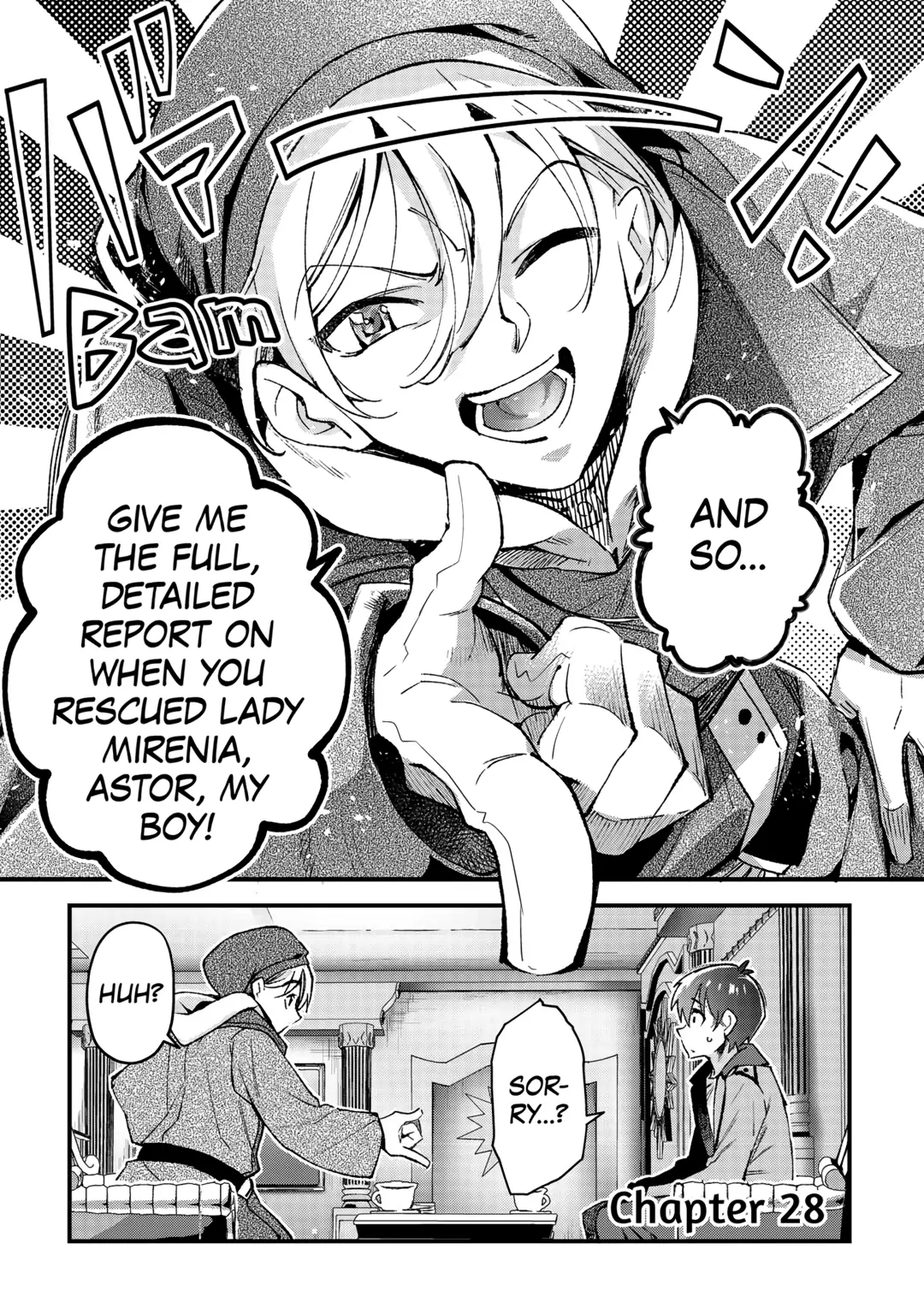 Ochikobore “1” Mahou Tsukai wa, Kyou mo Muishiki ni Cheat o Tsukau Chapter 28 - Page 1