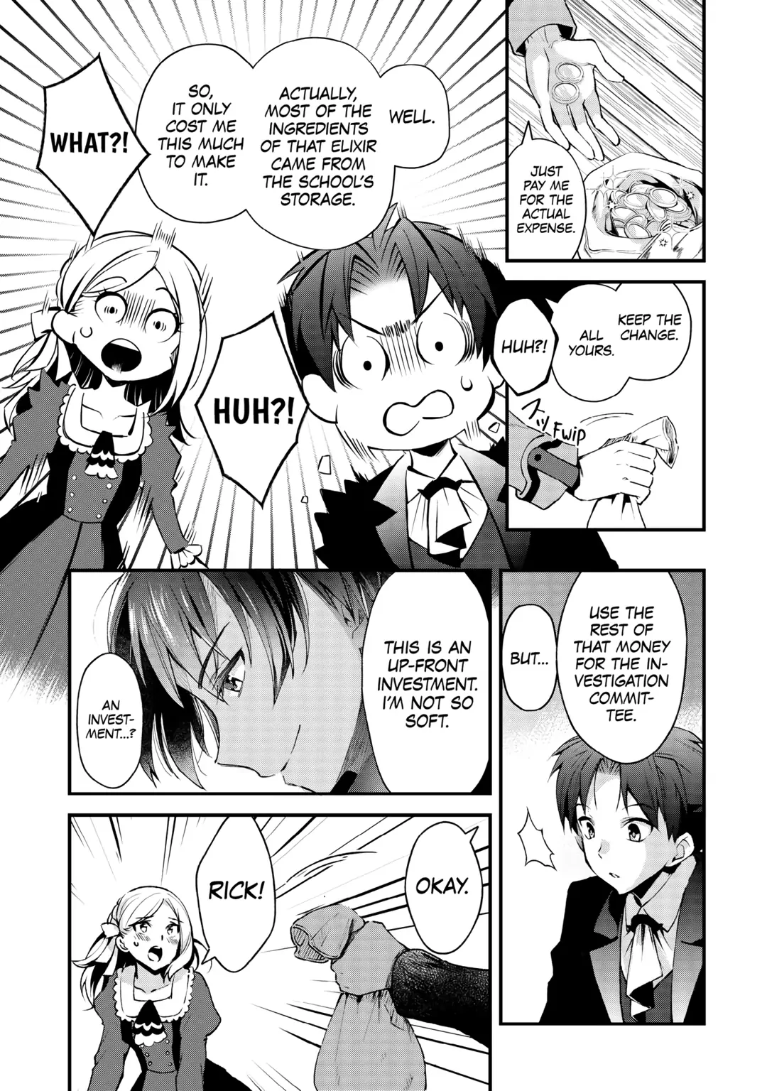 Ochikobore “1” Mahou Tsukai wa, Kyou mo Muishiki ni Cheat o Tsukau Chapter 28 - Page 13