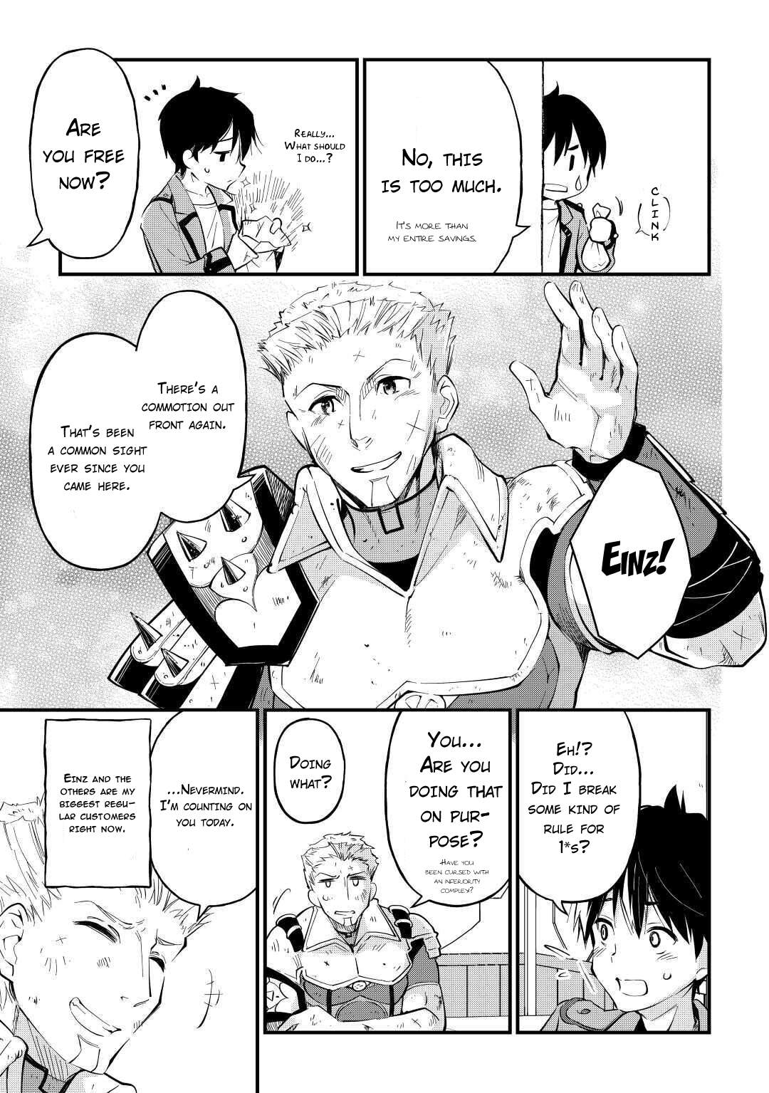 Ochikobore “1” Mahou Tsukai wa, Kyou mo Muishiki ni Cheat o Tsukau Chapter 3 - Page 12