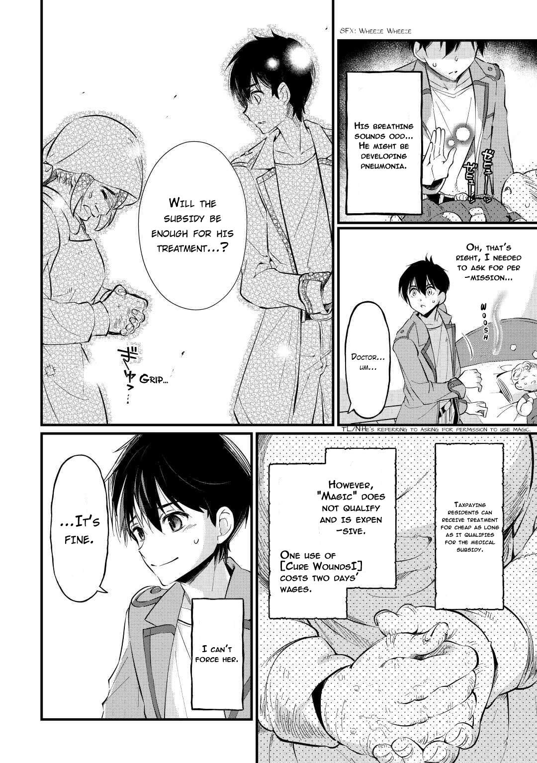 Ochikobore “1” Mahou Tsukai wa, Kyou mo Muishiki ni Cheat o Tsukau Chapter 3 - Page 21