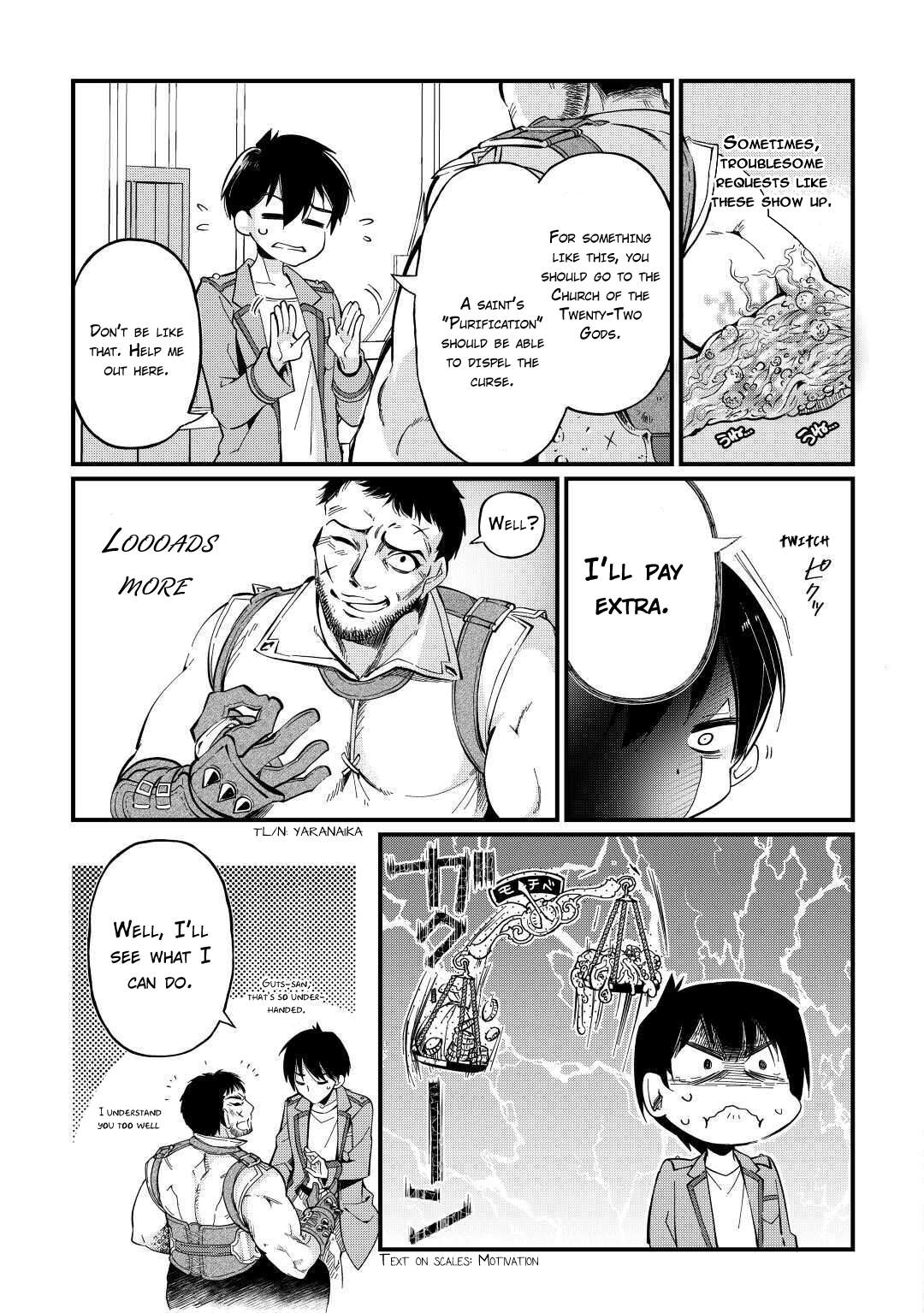 Ochikobore “1” Mahou Tsukai wa, Kyou mo Muishiki ni Cheat o Tsukau Chapter 3 - Page 4