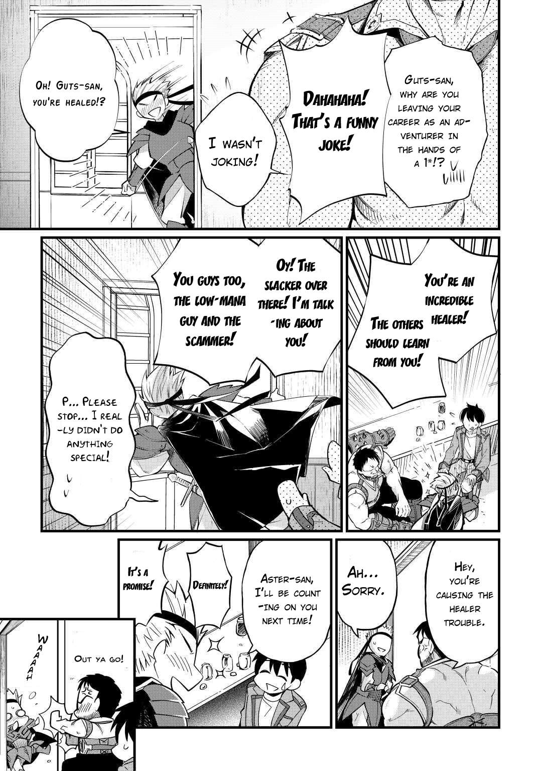 Ochikobore “1” Mahou Tsukai wa, Kyou mo Muishiki ni Cheat o Tsukau Chapter 3 - Page 10