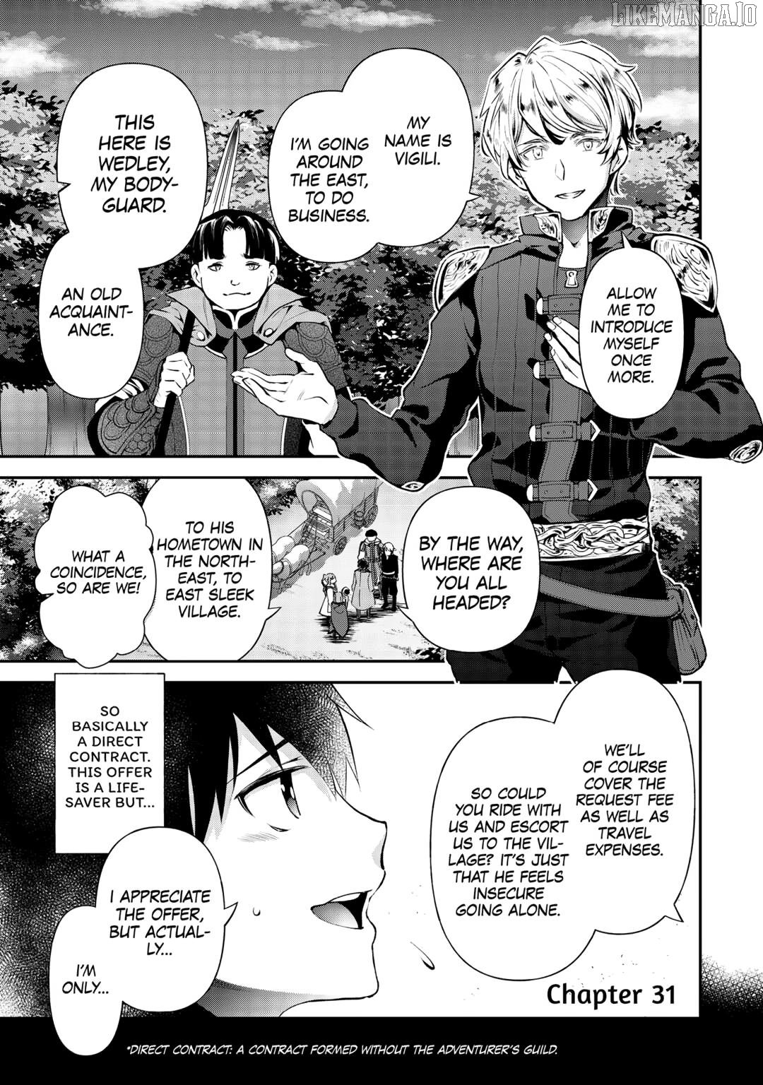 Ochikobore “1” Mahou Tsukai wa, Kyou mo Muishiki ni Cheat o Tsukau Chapter 31 - Page 1