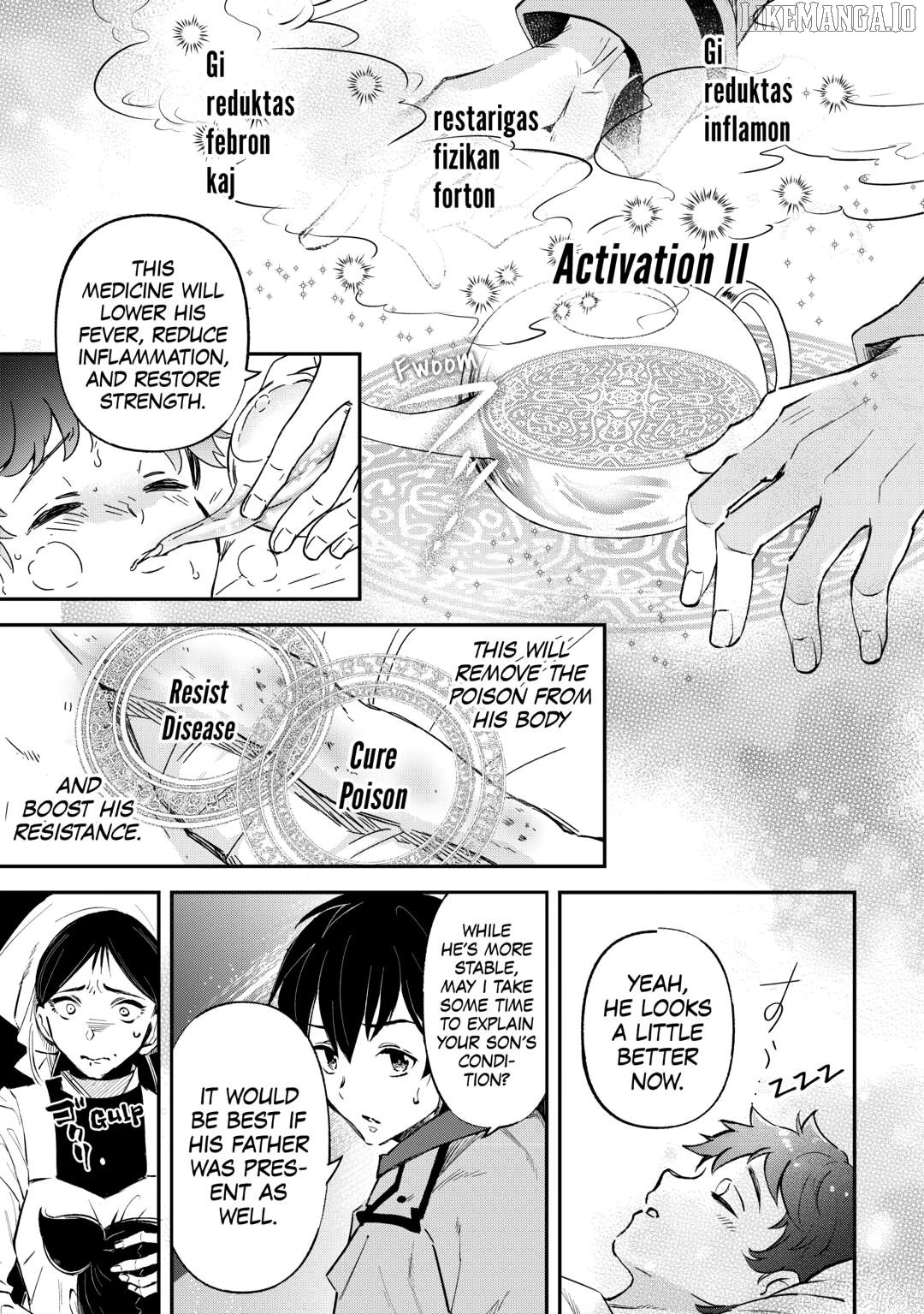 Ochikobore “1” Mahou Tsukai wa, Kyou mo Muishiki ni Cheat o Tsukau Chapter 32 - Page 3