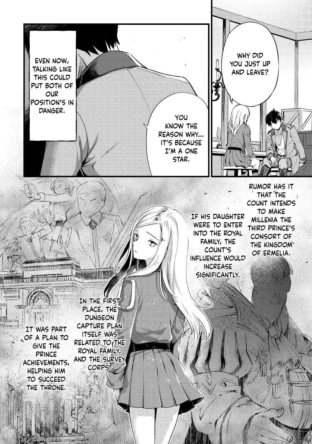 Ochikobore “1” Mahou Tsukai wa, Kyou mo Muishiki ni Cheat o Tsukau Chapter 9 - Page 5