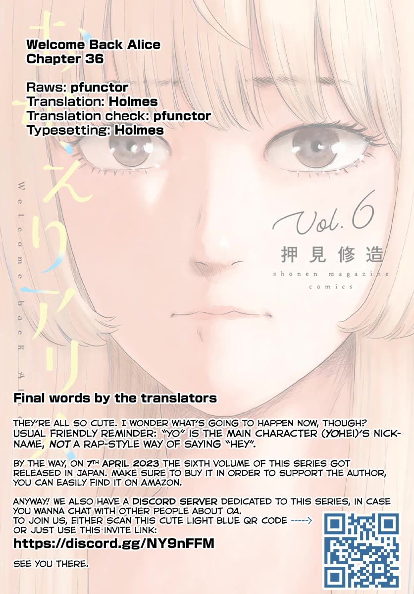 Okaeri Alice Chapter 36 - Page 30