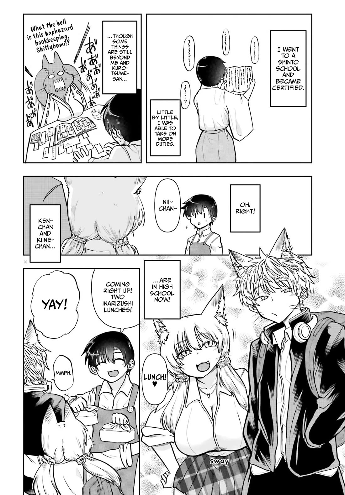 Okitsune Gal Katabami-san Chapter 21 - Page 2