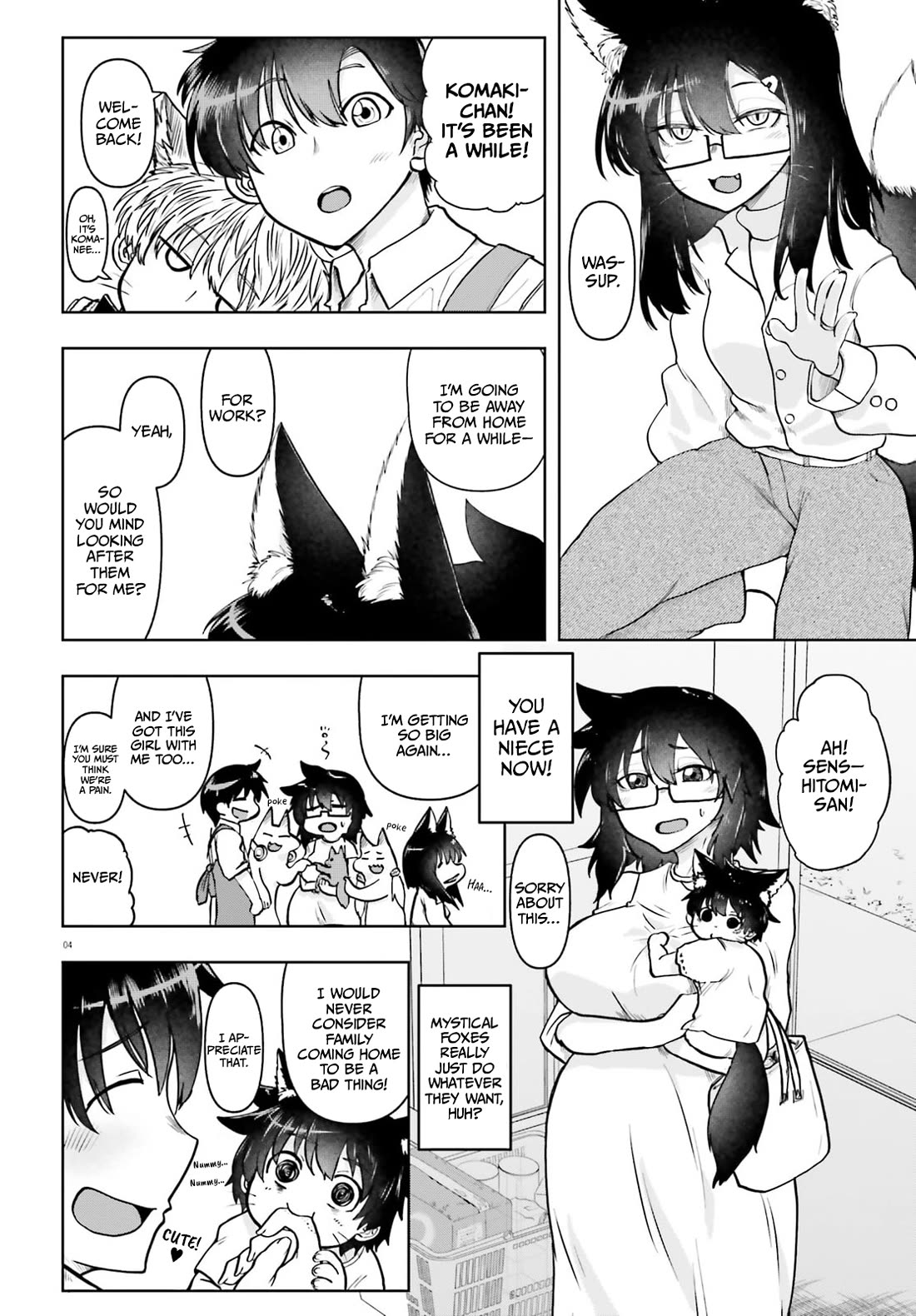 Okitsune Gal Katabami-san Chapter 21 - Page 4