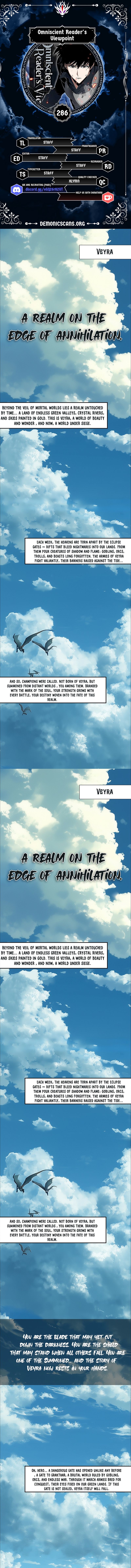 Omniscient Reader’s Viewpoint Chapter 286 - Page 1