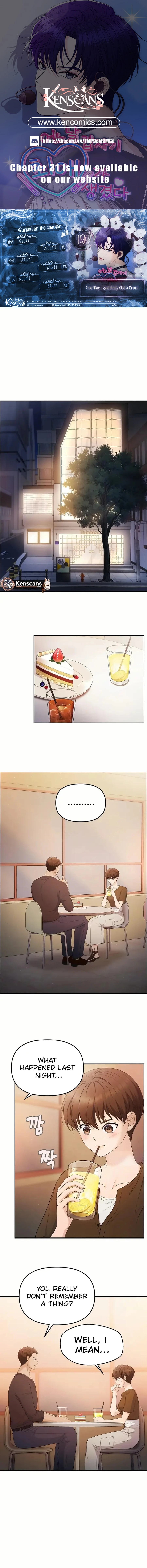 One Day, I Suddenly Got a Crush Chapter 19 - Page 1