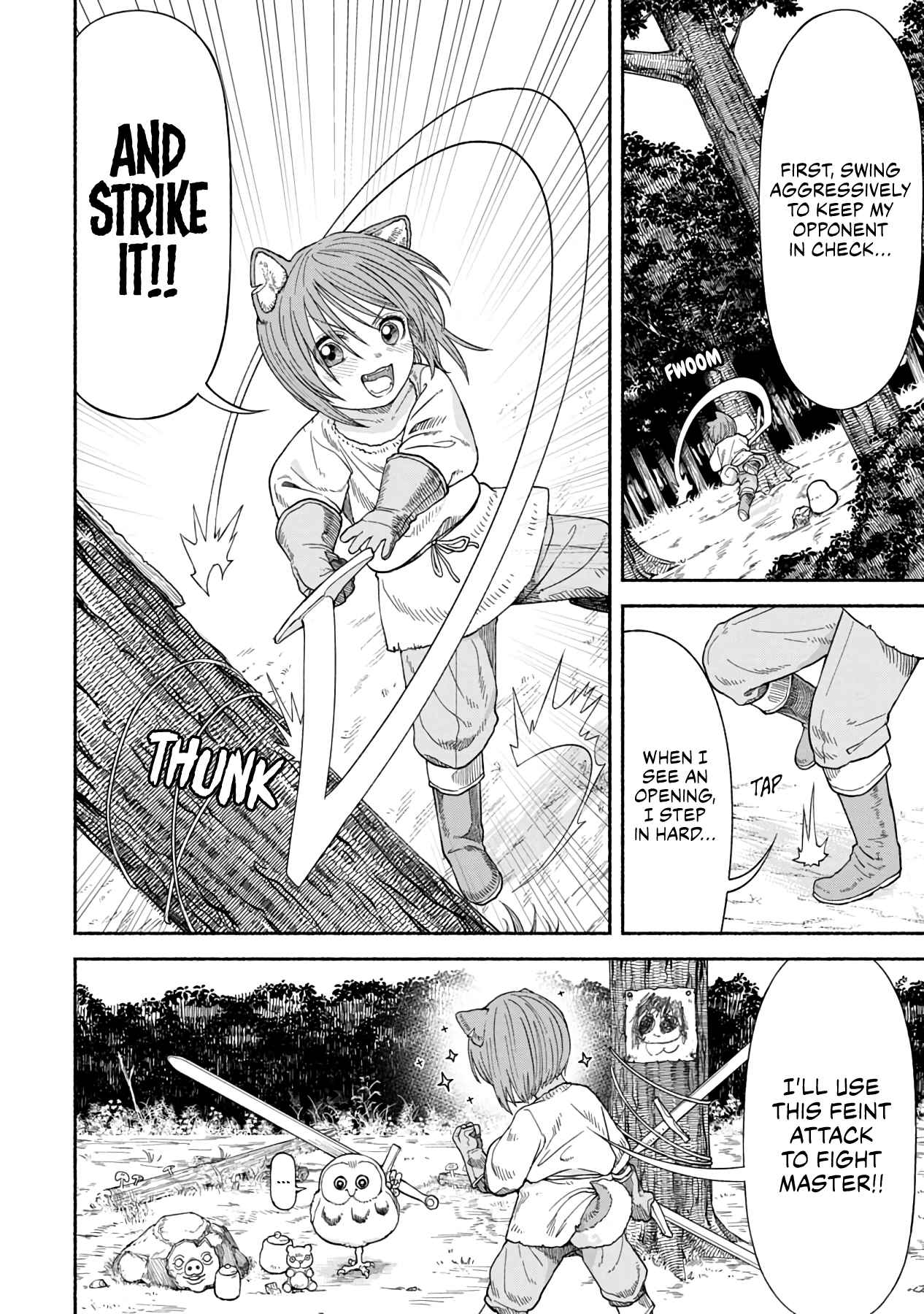 Onna Kishi to Kemomimi no Ko Chapter 12 - Page 1