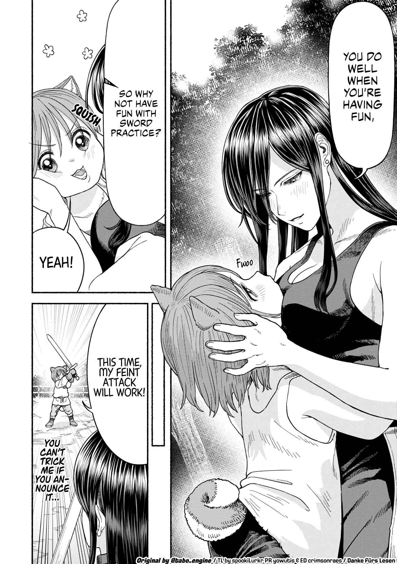 Onna Kishi to Kemomimi no Ko Chapter 12 - Page 9