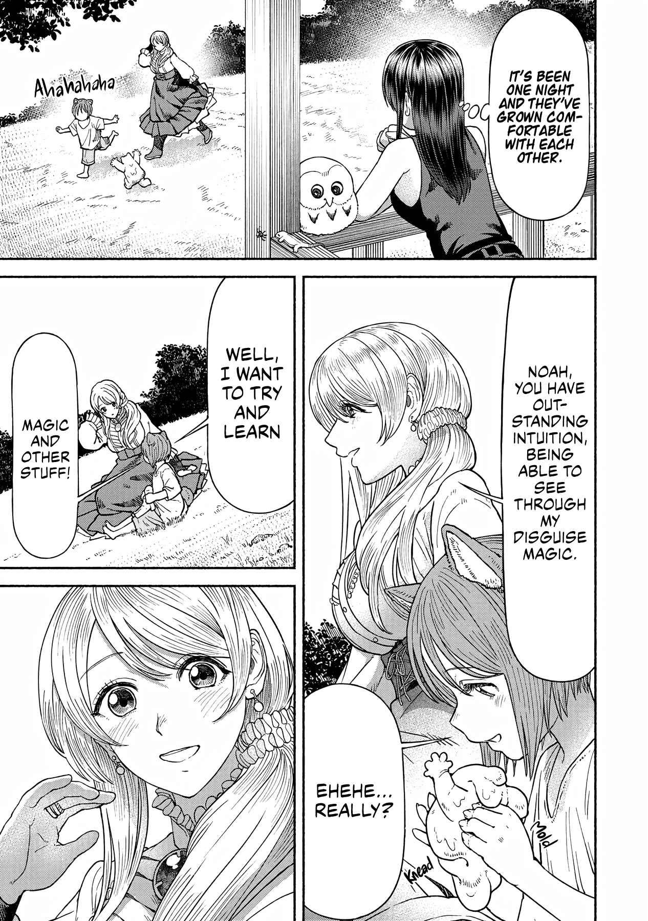 Onna Kishi to Kemomimi no Ko Chapter 13 - Page 11