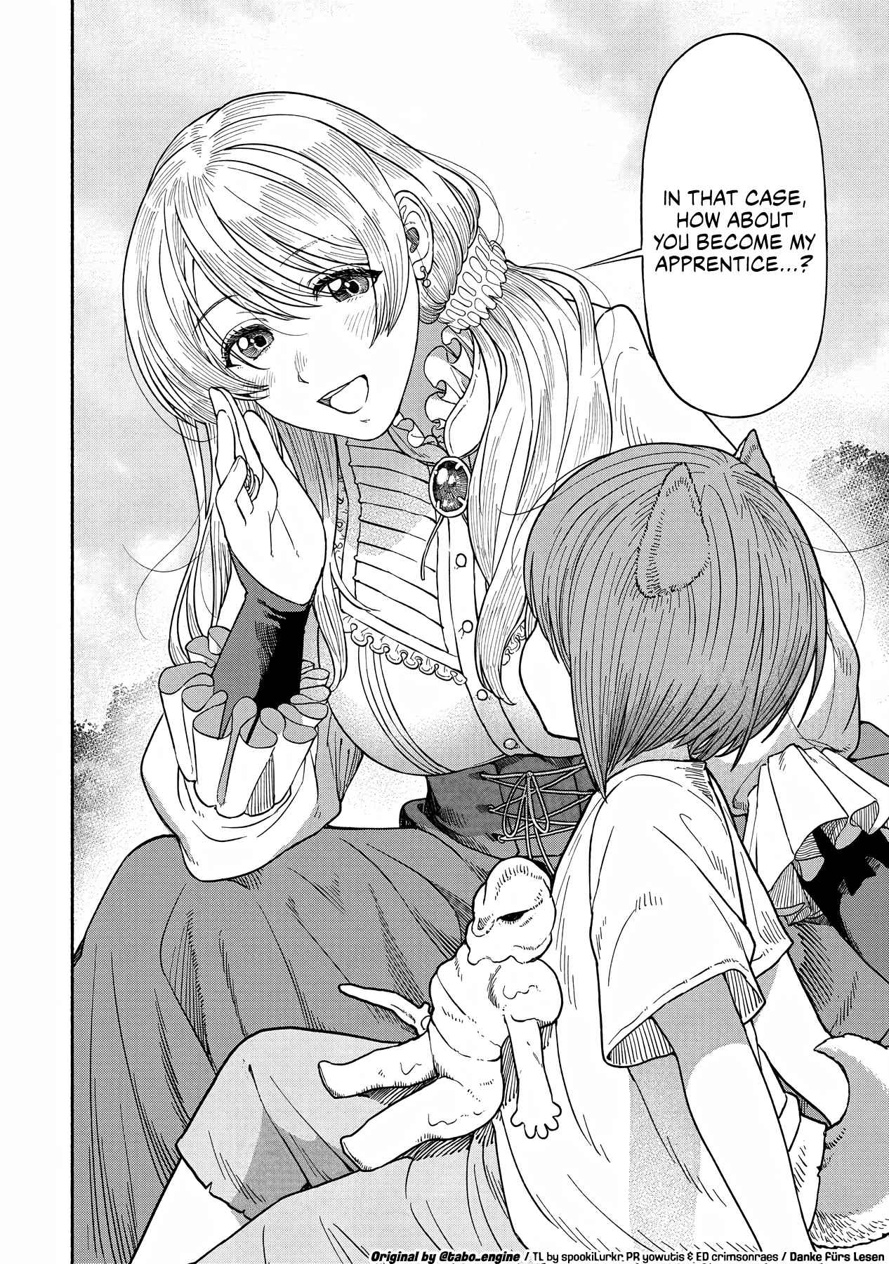 Onna Kishi to Kemomimi no Ko Chapter 13 - Page 12