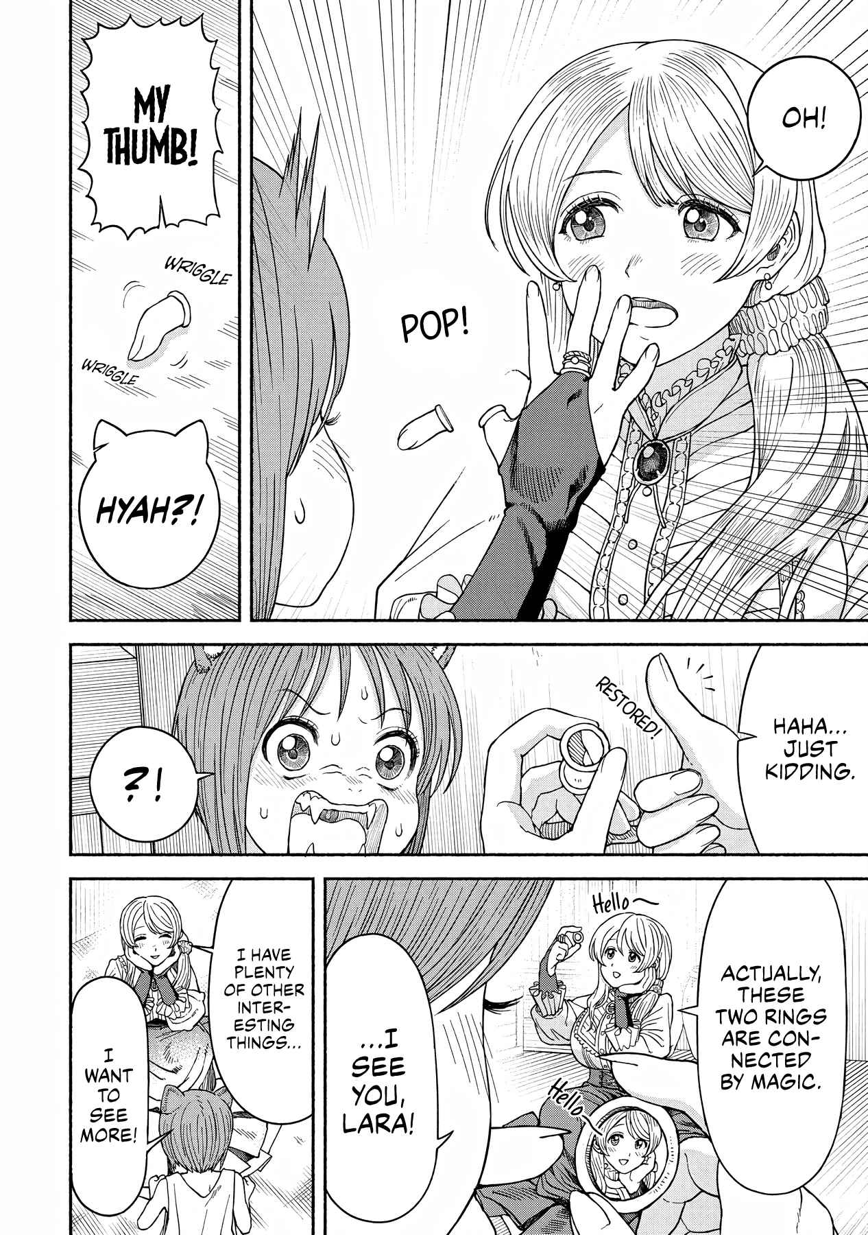 Onna Kishi to Kemomimi no Ko Chapter 13 - Page 8