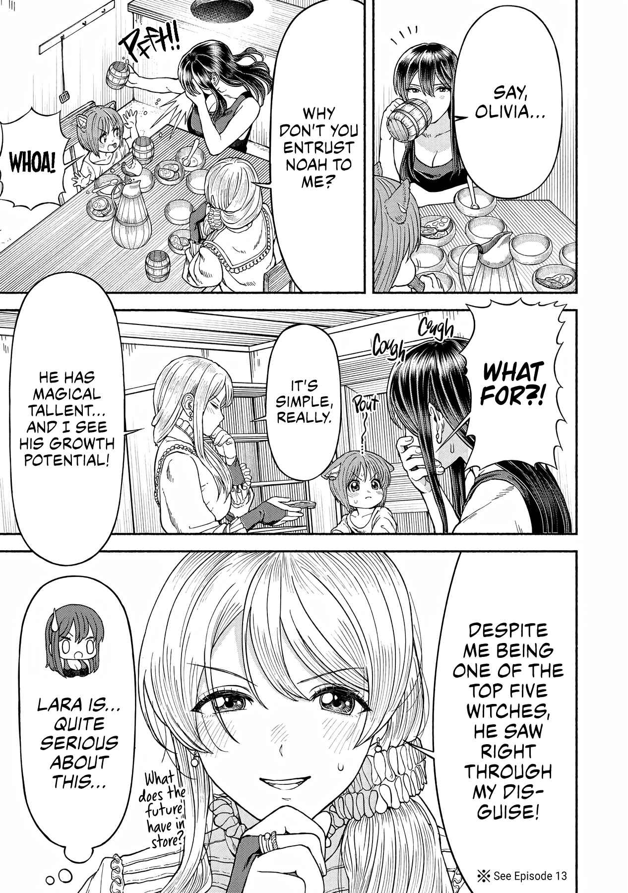 Onna Kishi to Kemomimi no Ko Chapter 14 - Page 2