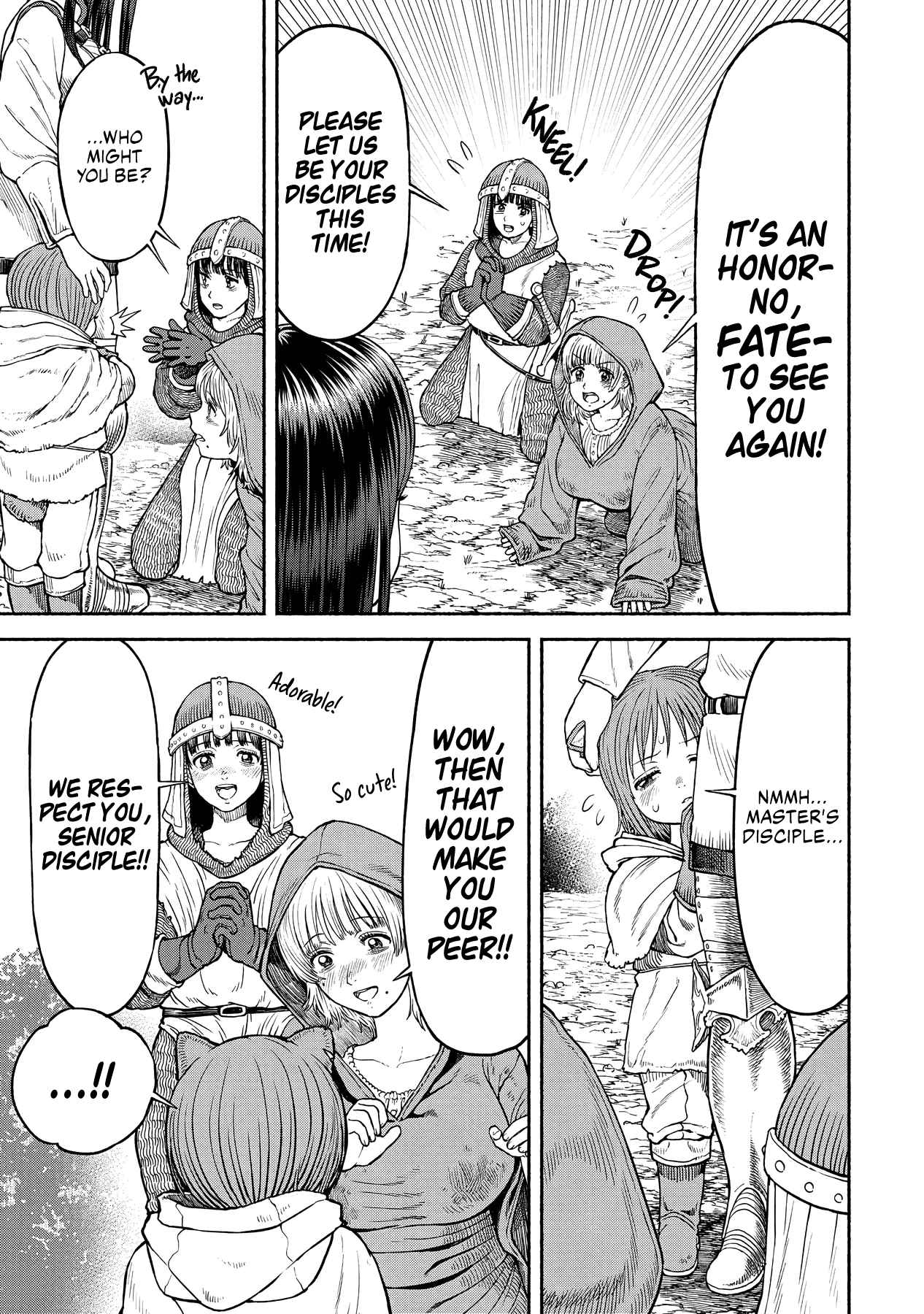 Onna Kishi to Kemomimi no Ko Chapter 16 - Page 12