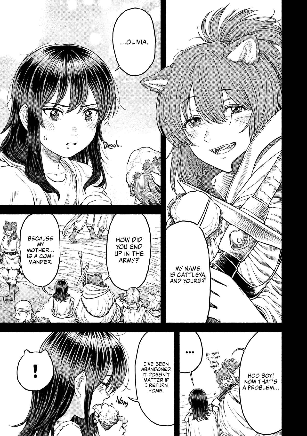 Onna Kishi to Kemomimi no Ko Chapter 22 - Page 12