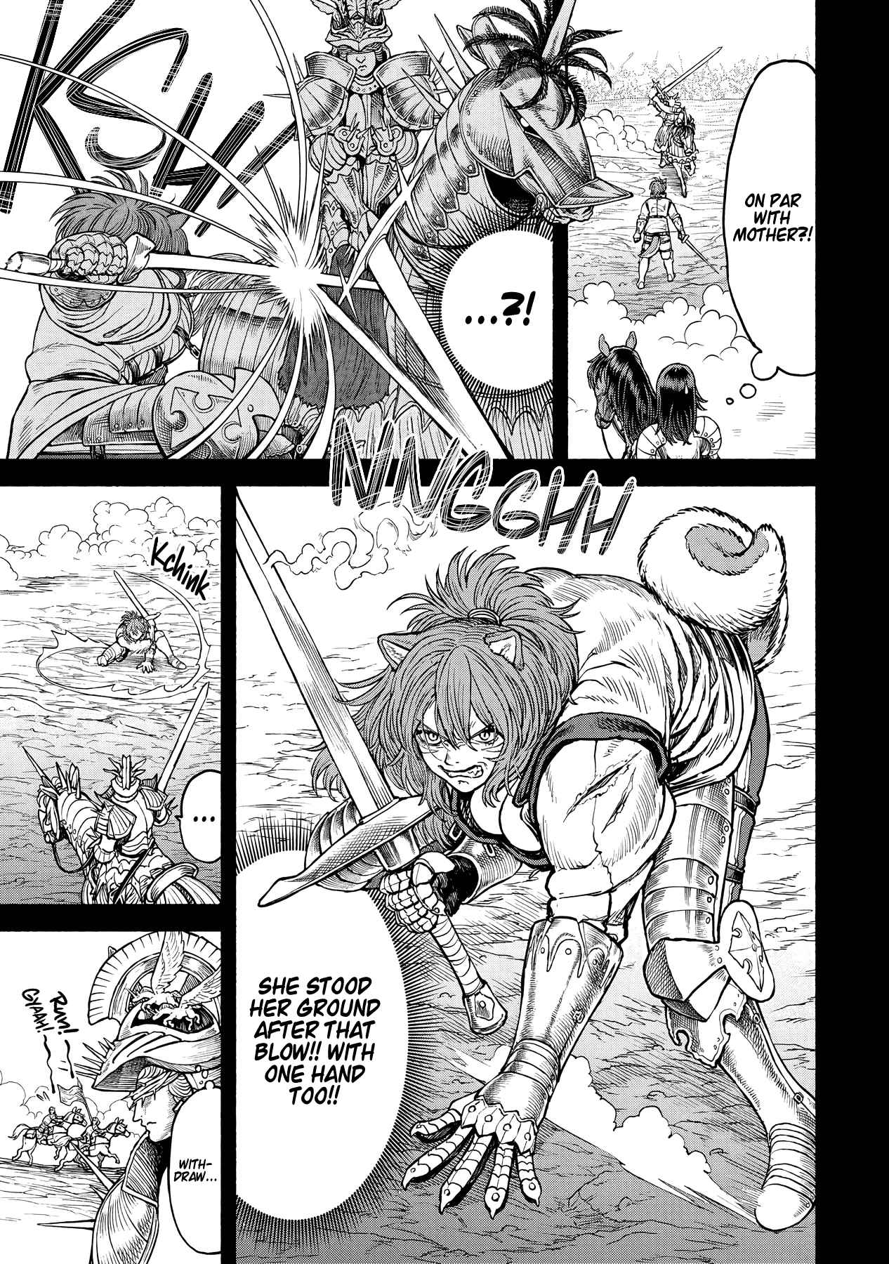 Onna Kishi to Kemomimi no Ko Chapter 22 - Page 8