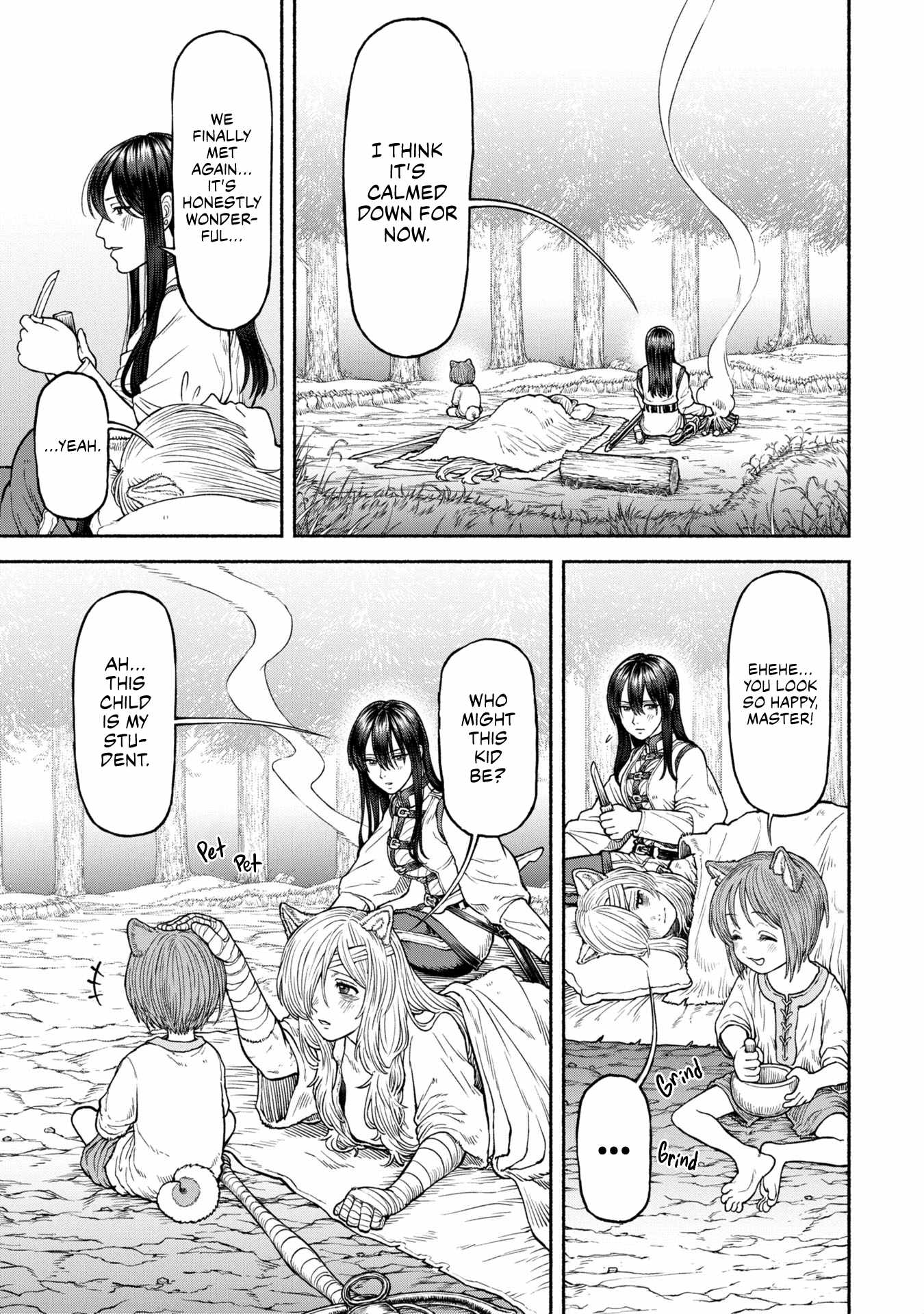 Onna Kishi to Kemomimi no Ko Chapter 32 - Page 7