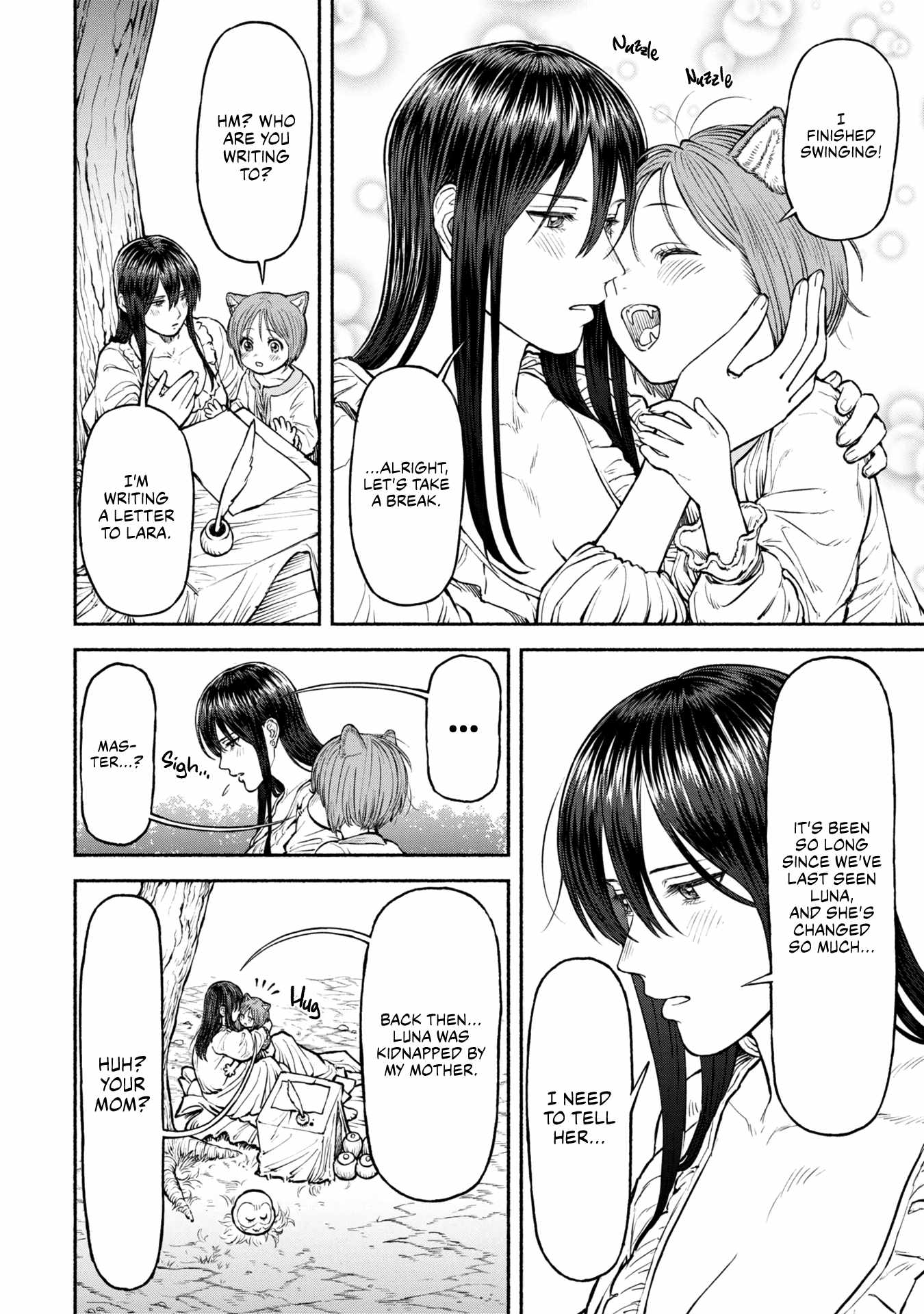 Onna Kishi to Kemomimi no Ko Chapter 34 - Page 2