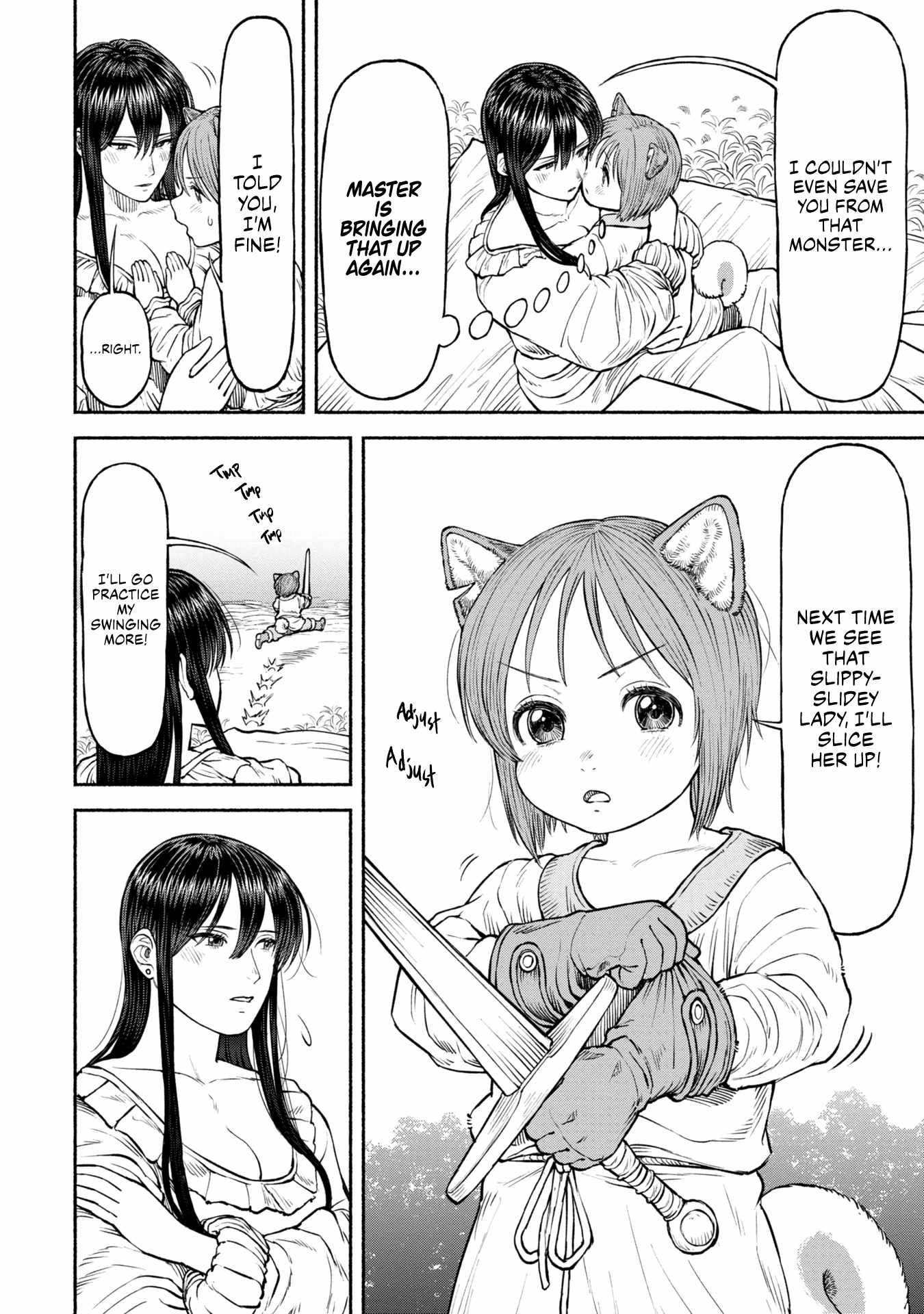 Onna Kishi to Kemomimi no Ko Chapter 34 - Page 4