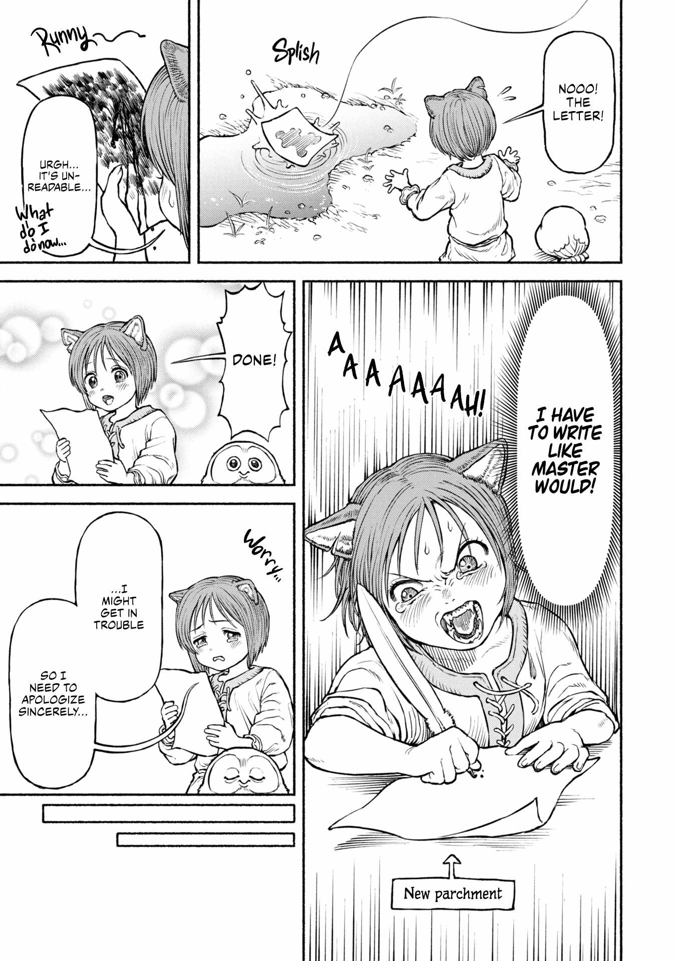 Onna Kishi to Kemomimi no Ko Chapter 34 - Page 9