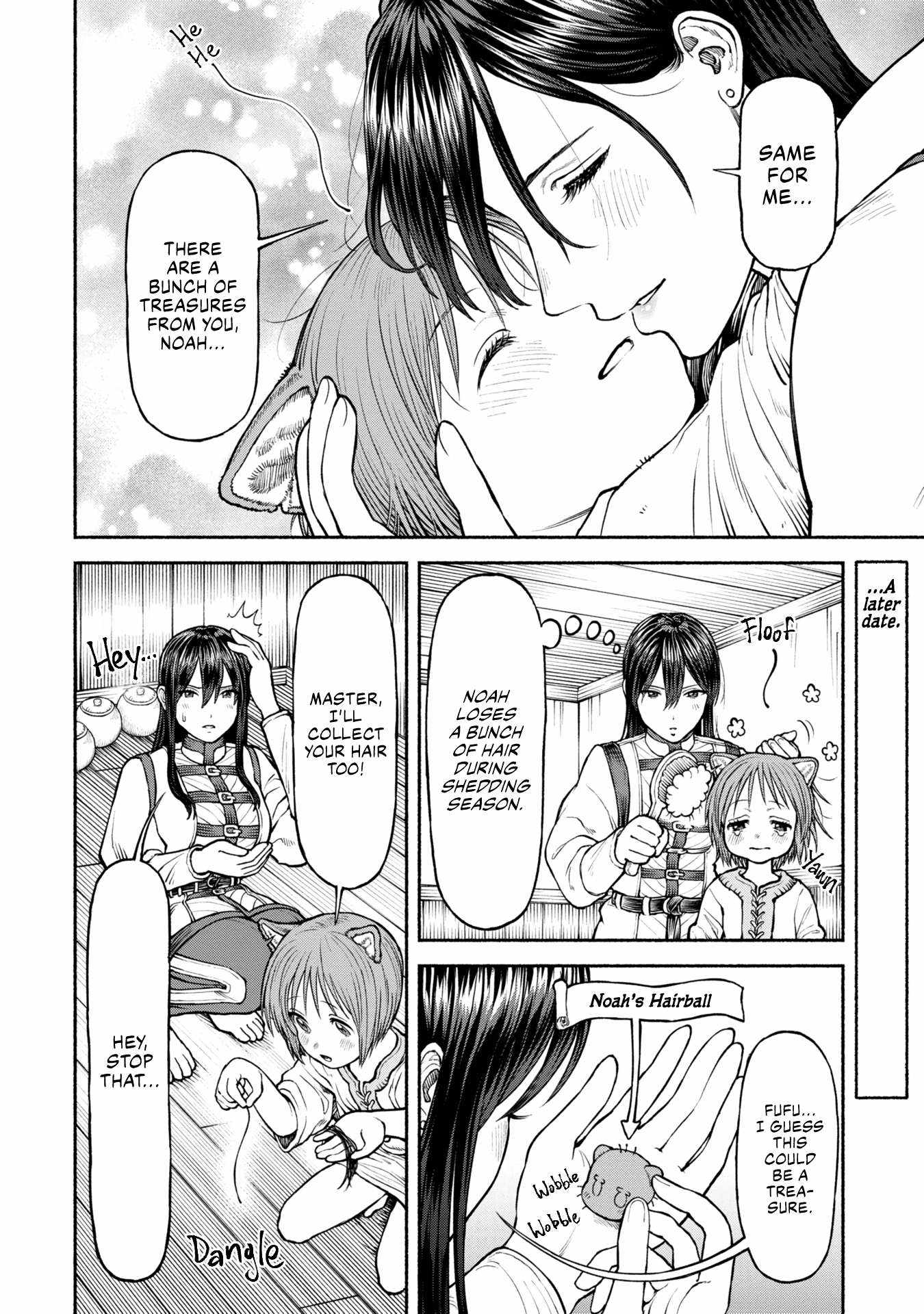 Onna Kishi to Kemomimi no Ko Chapter 36 - Page 12