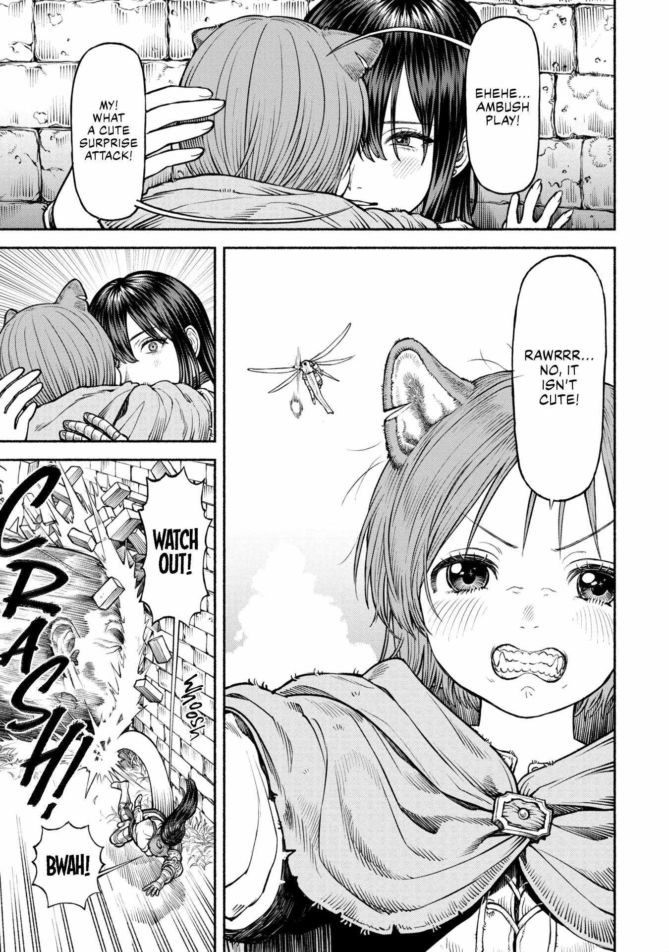 Onna Kishi to Kemomimi no Ko Chapter 37 - Page 3