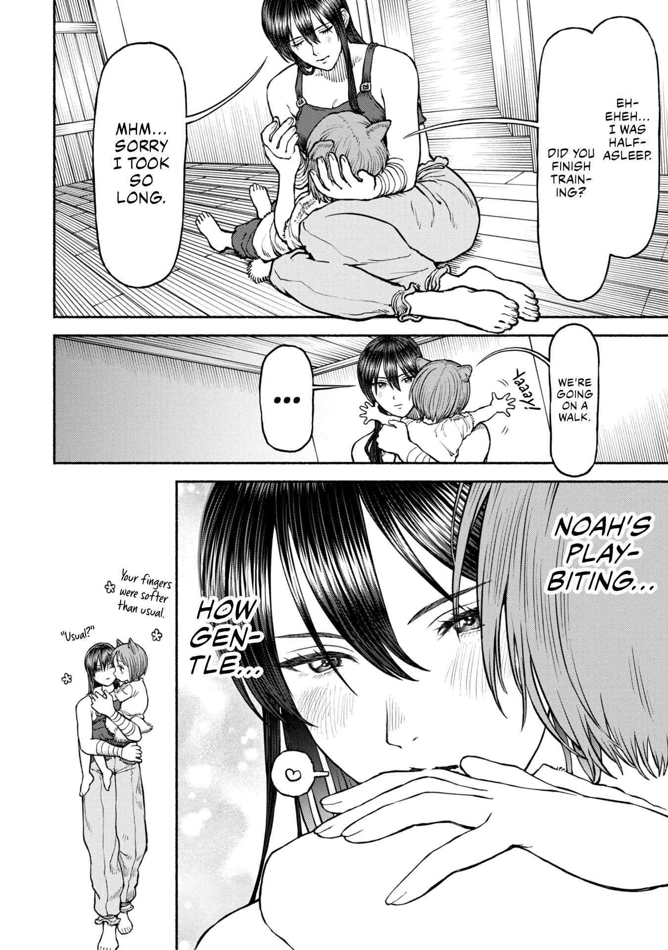 Onna Kishi to Kemomimi no Ko Chapter 39 - Page 7